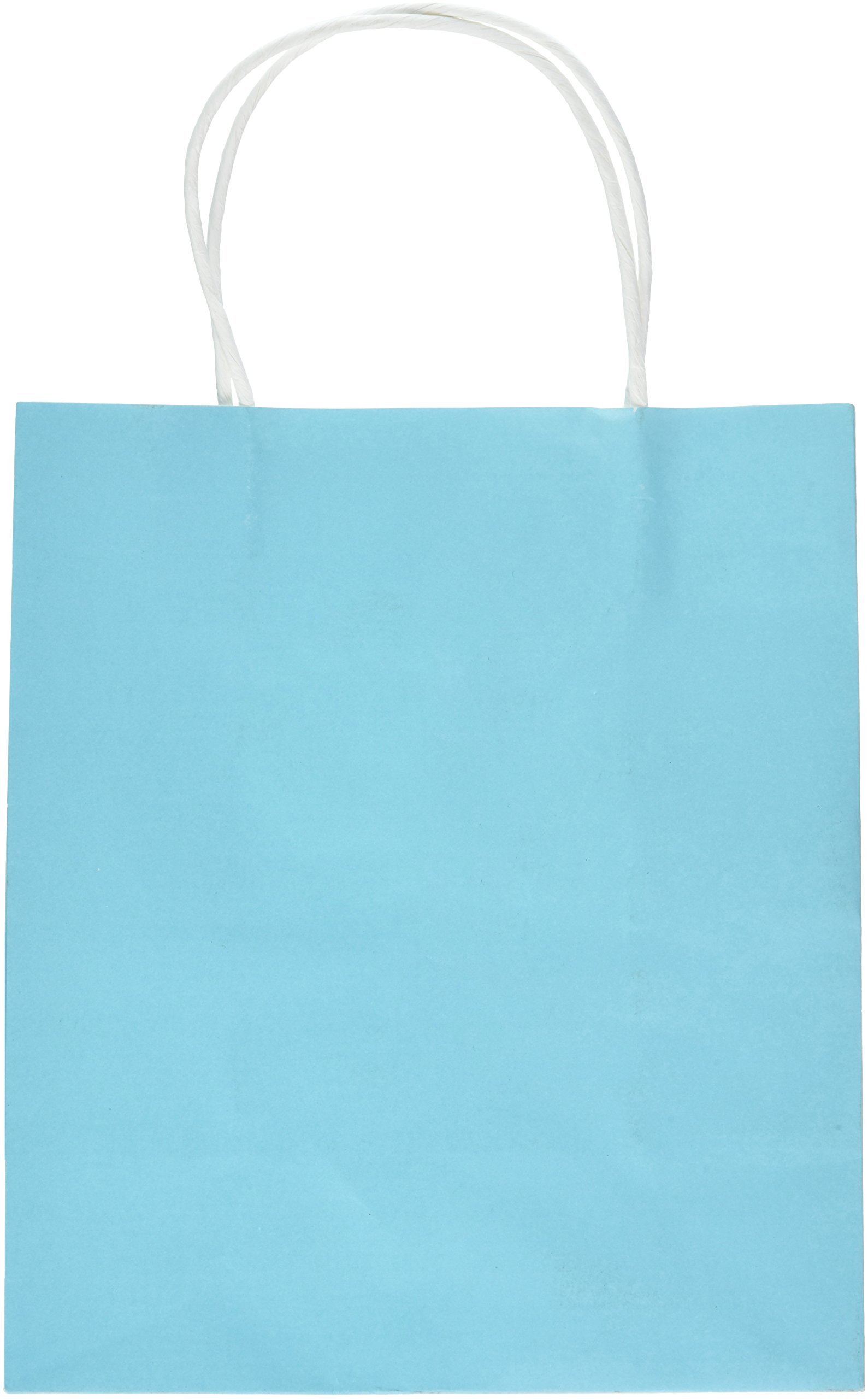 Amscan Caribbean Blue Medium Gift Paper Bag