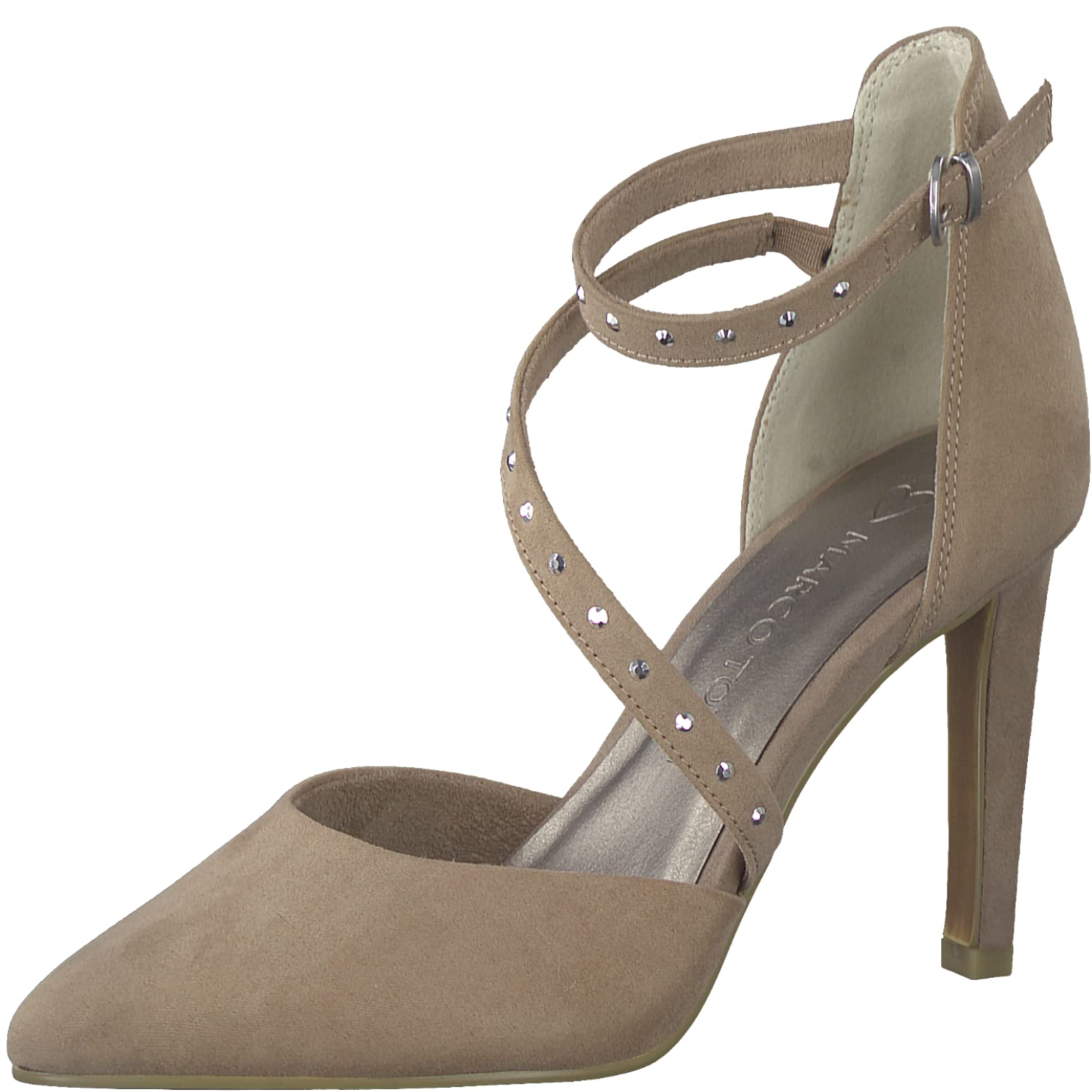 MARCO TOZZI Women' 2-2-24407-20 Pump, Nude, 5 UK