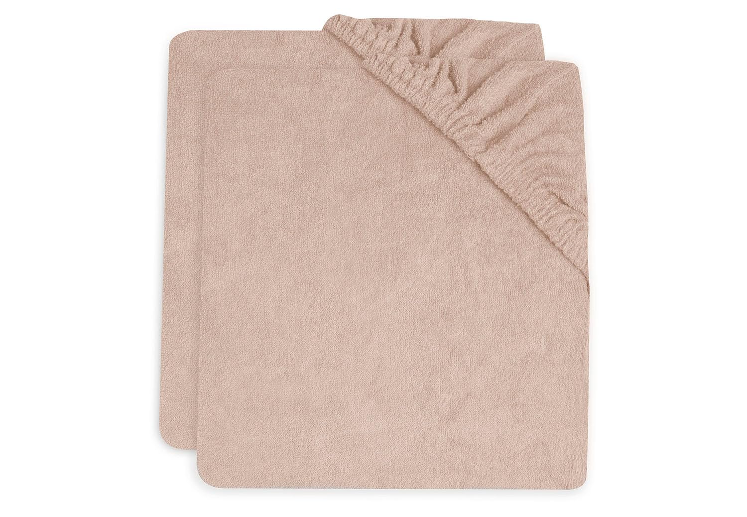Jollein Set of 2 Soft Cotton Changing Mat Covers, 50 x 70 cm, Wild Rose