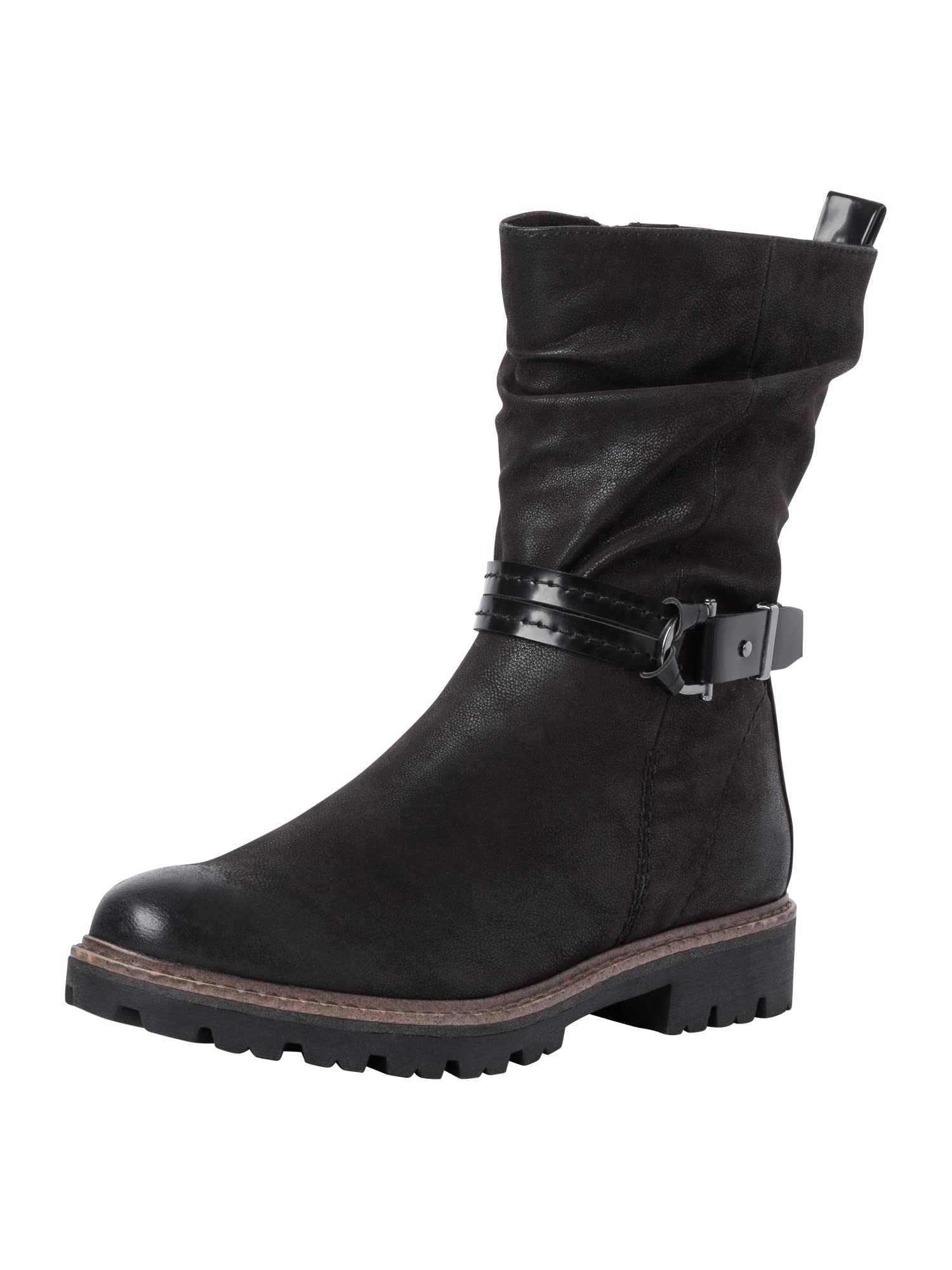 MARCO TOZZI Women' 2-2-25415-29 Fashion Boots, Black (Black Comb), 6.5 UK