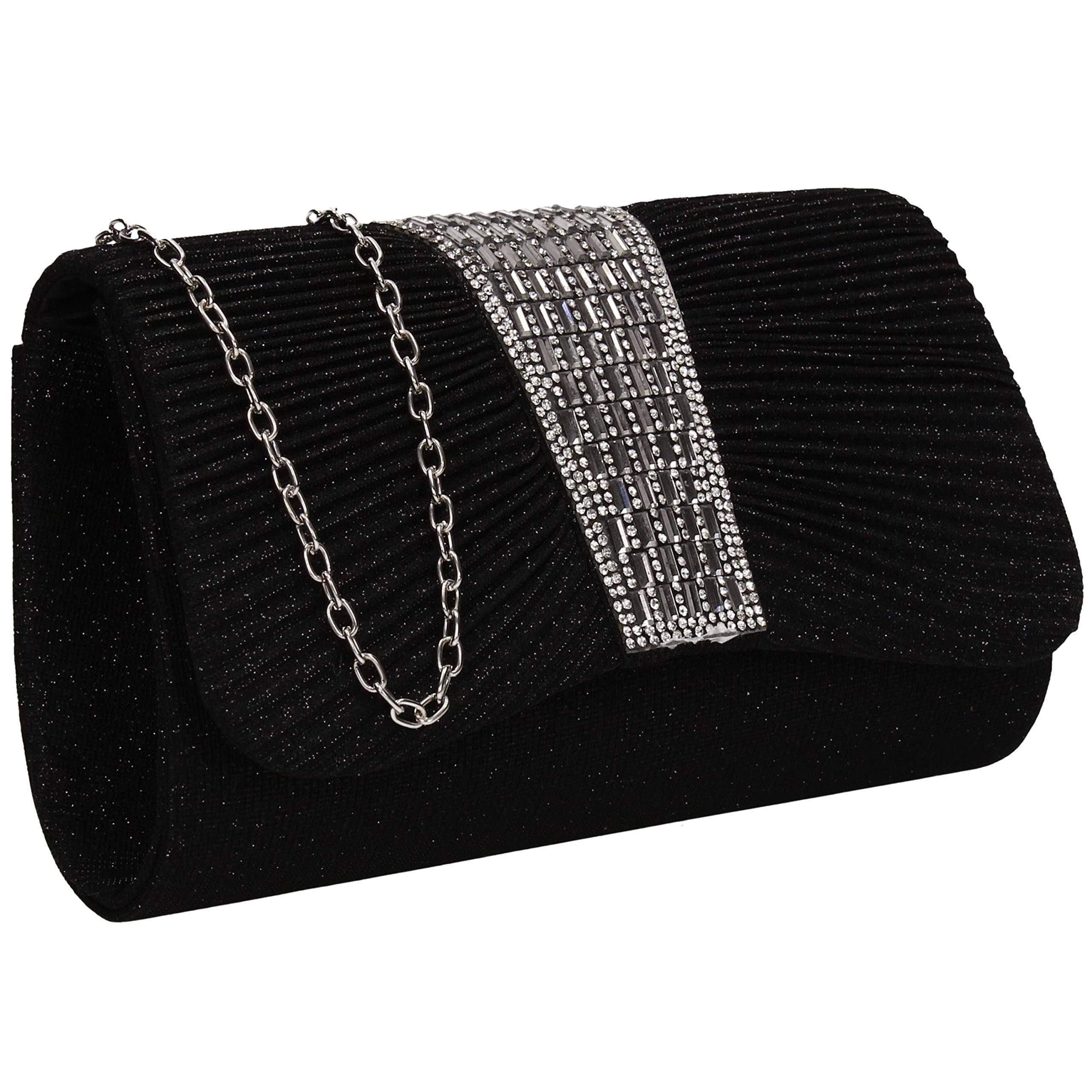 SwankySwans Women's Julie Clutch Bag, Royal