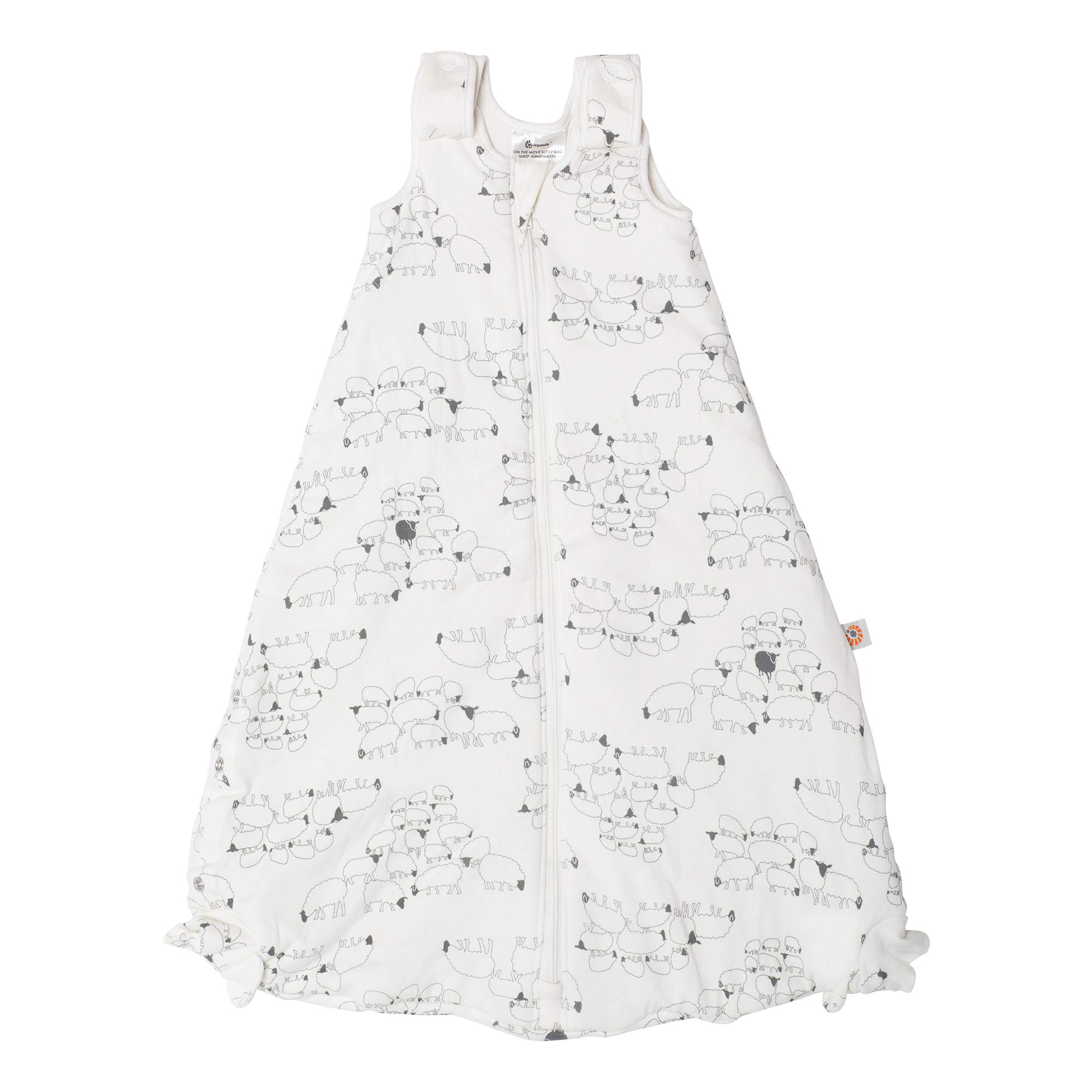 Ergobaby Sleeping Bag On The Move, Medium (6-18 Months), Sheep, 2.5 Tog