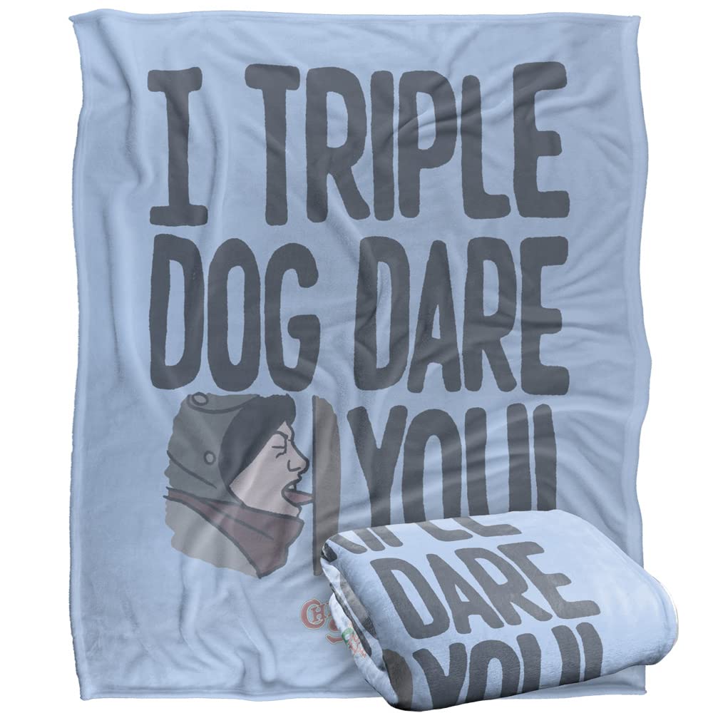 A CHRISTMAS STORY Blanket, 152 x 127 cm Triple Dog DAR Frozen Tongue Silky Touch Super Soft Throw Blanket