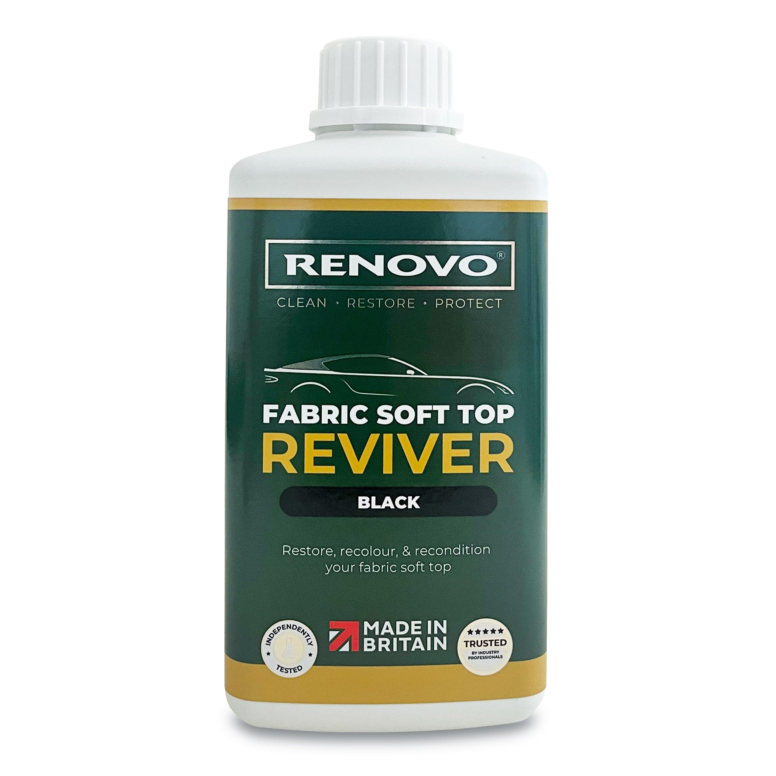 Renovo RHRBLA5001115 International Soft Top Reviver, Black, 500 ml, 500ml