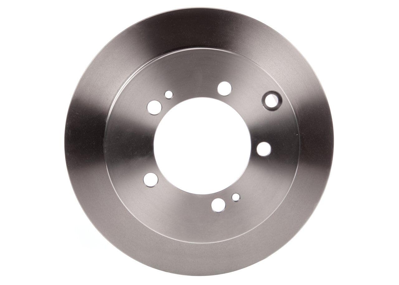 Bosch BD1446 Brake Disc Set - 262 mm Solid Discs - Rear Axle - ECE-R90 Certified - Reliable Braking, Stable Performance, Corrosion Protection - 1 Set of 2 Discs