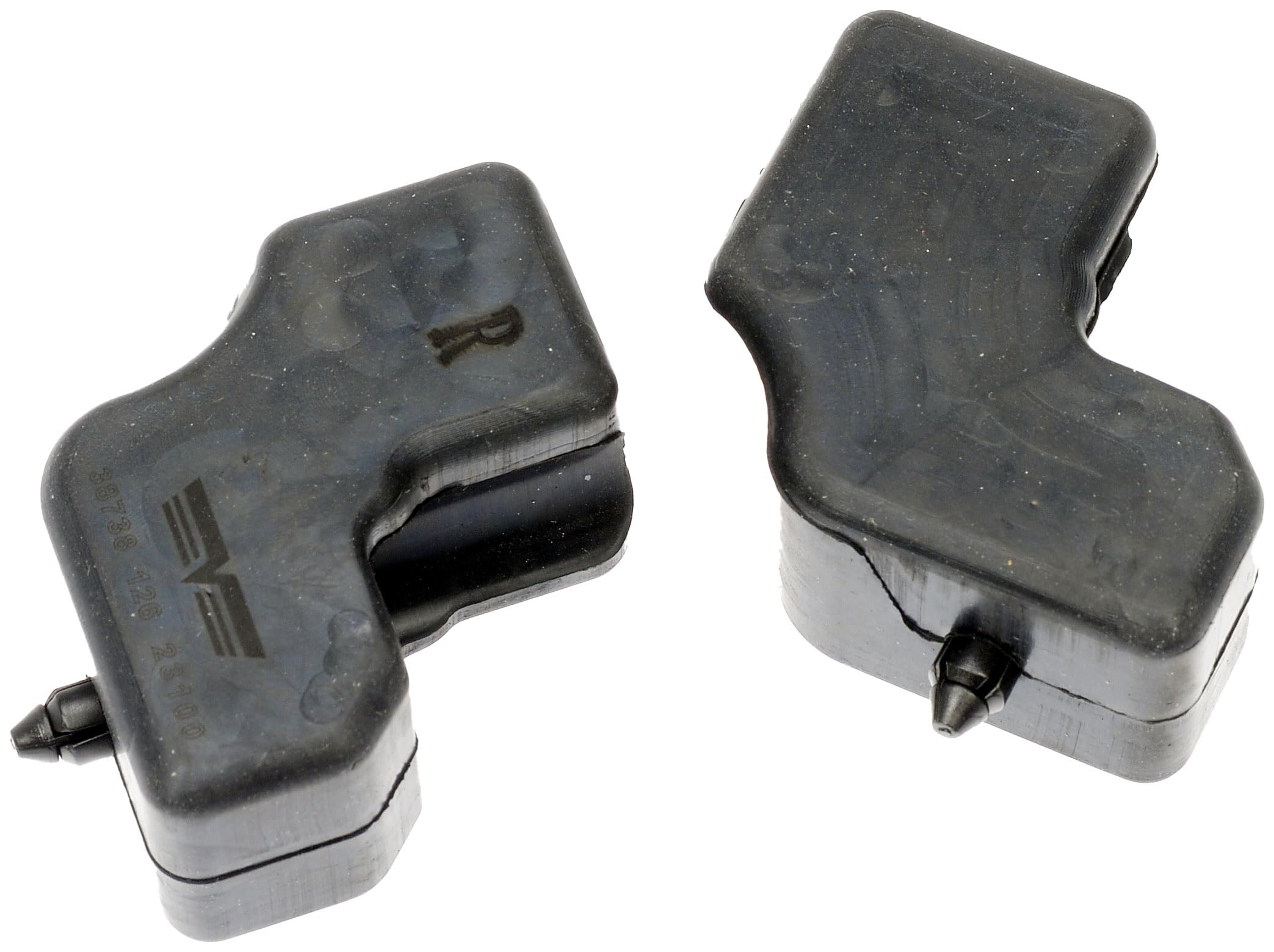 Dorman 38738 Tail Gate Bumper Stops Compatible with Select Ford Models, 2 Pack