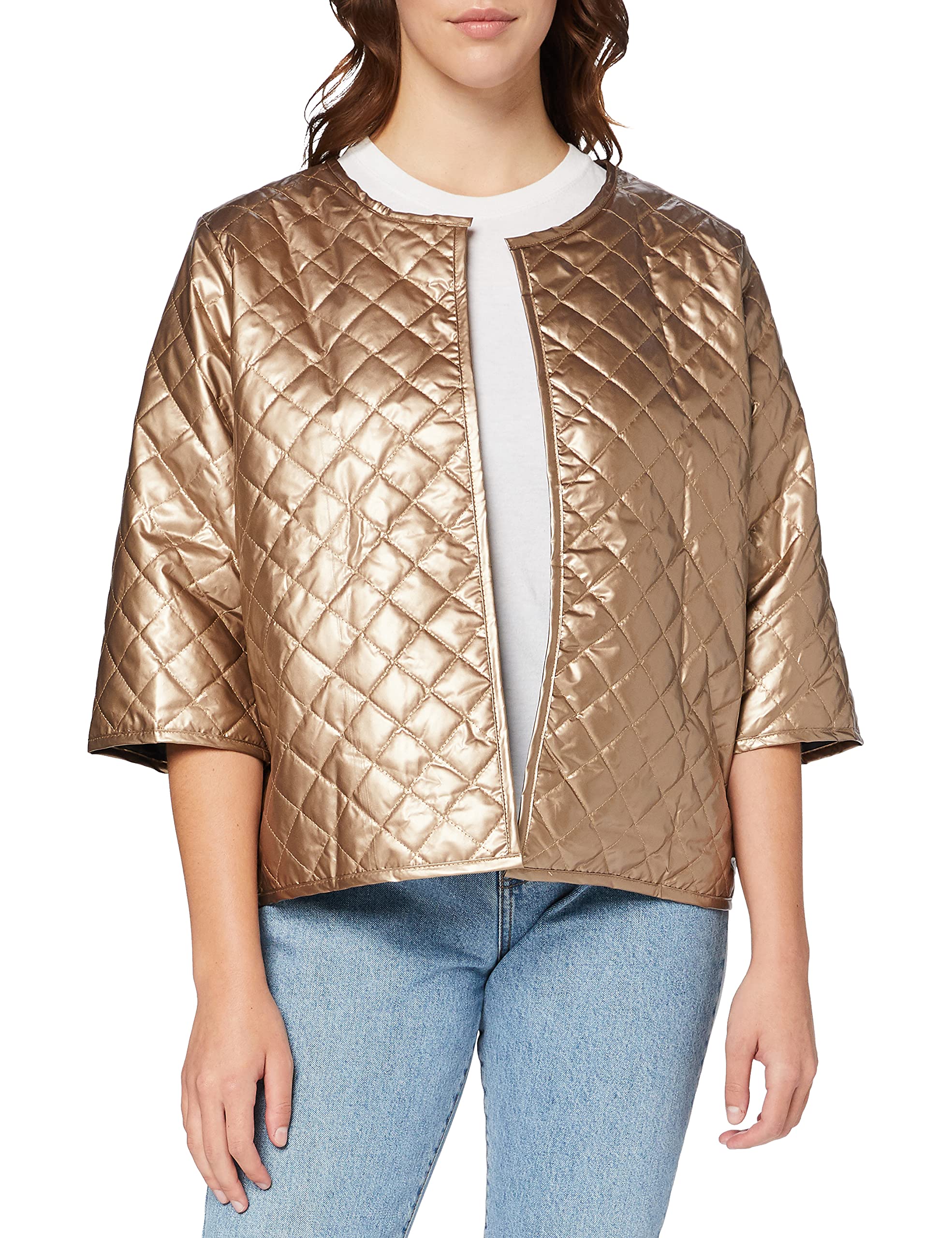 MORETHANANGELS Women's Chaqueta Mta Jacket, Gold (Oro Viejo or), 14 (Size: Xx-Large)