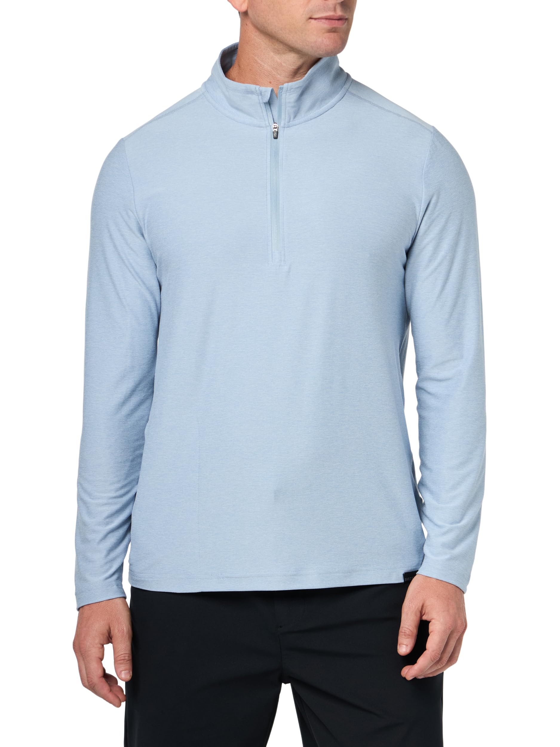 Skechers Men's Go Dri All Day 1/4 Zip Blue S
