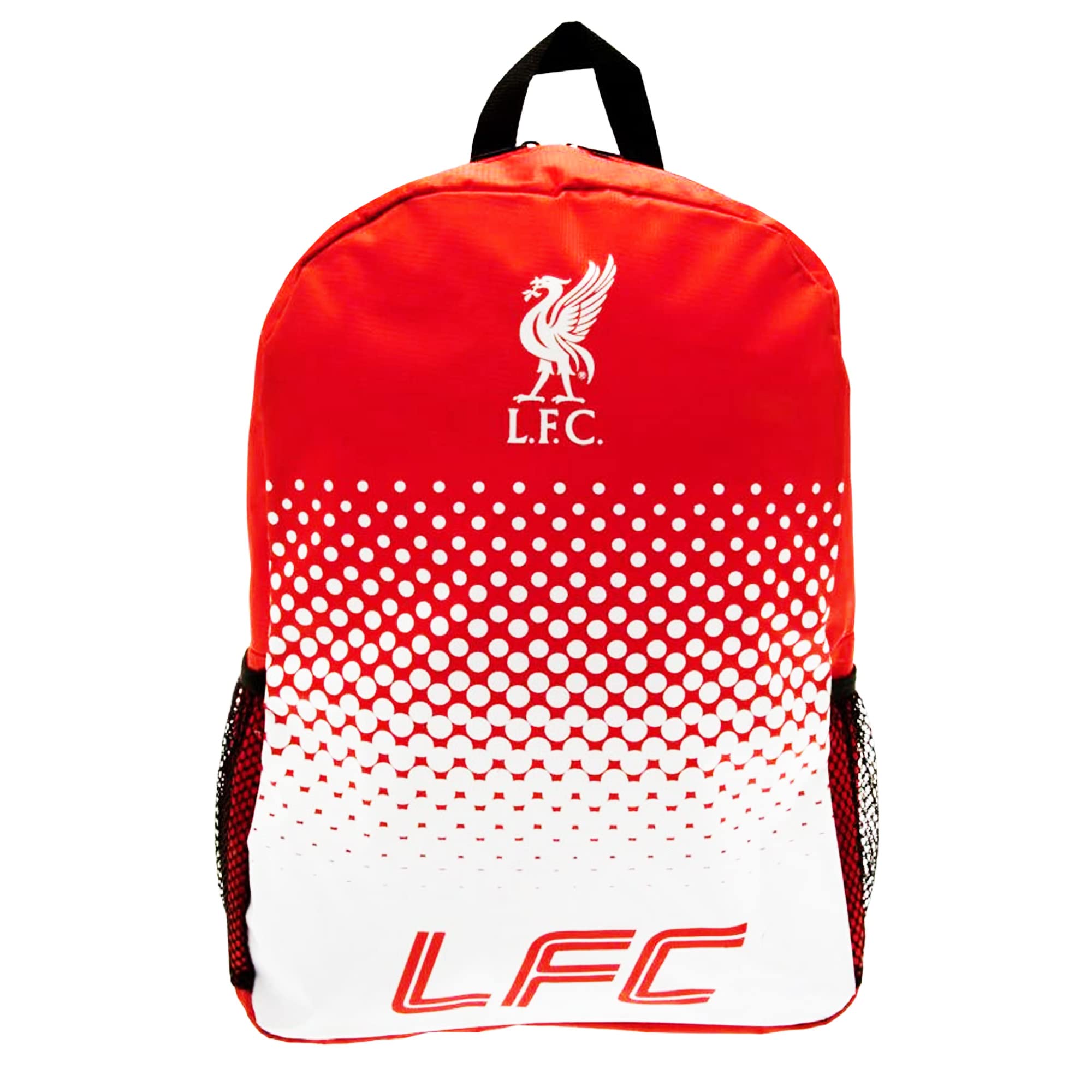 Liverpool FC Official Fade Crest Design Backpack (One Size) (Red/White)