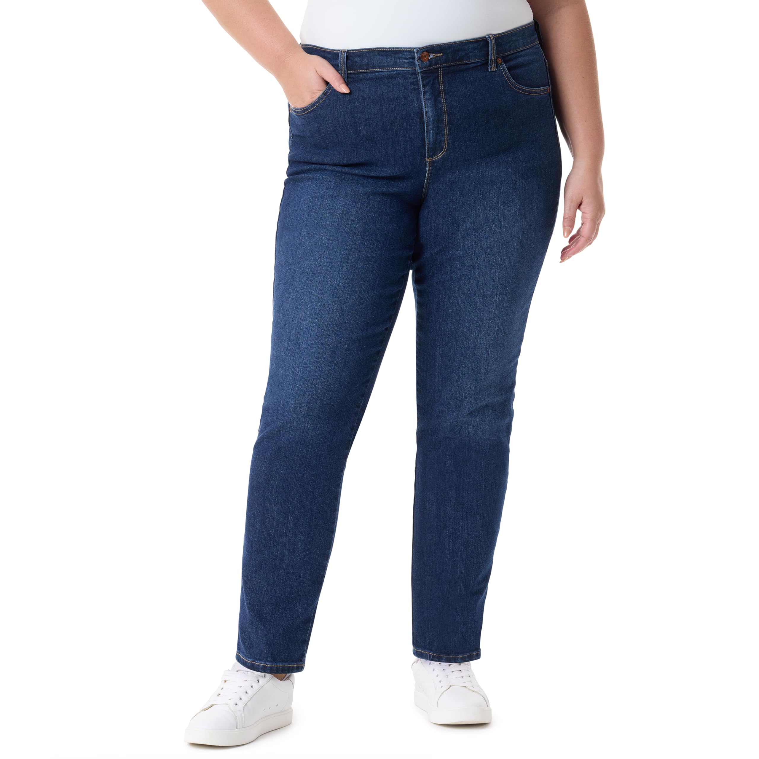 Gloria Vanderbilt Women's Misses Amanda Classic High Rise Tapered Jean