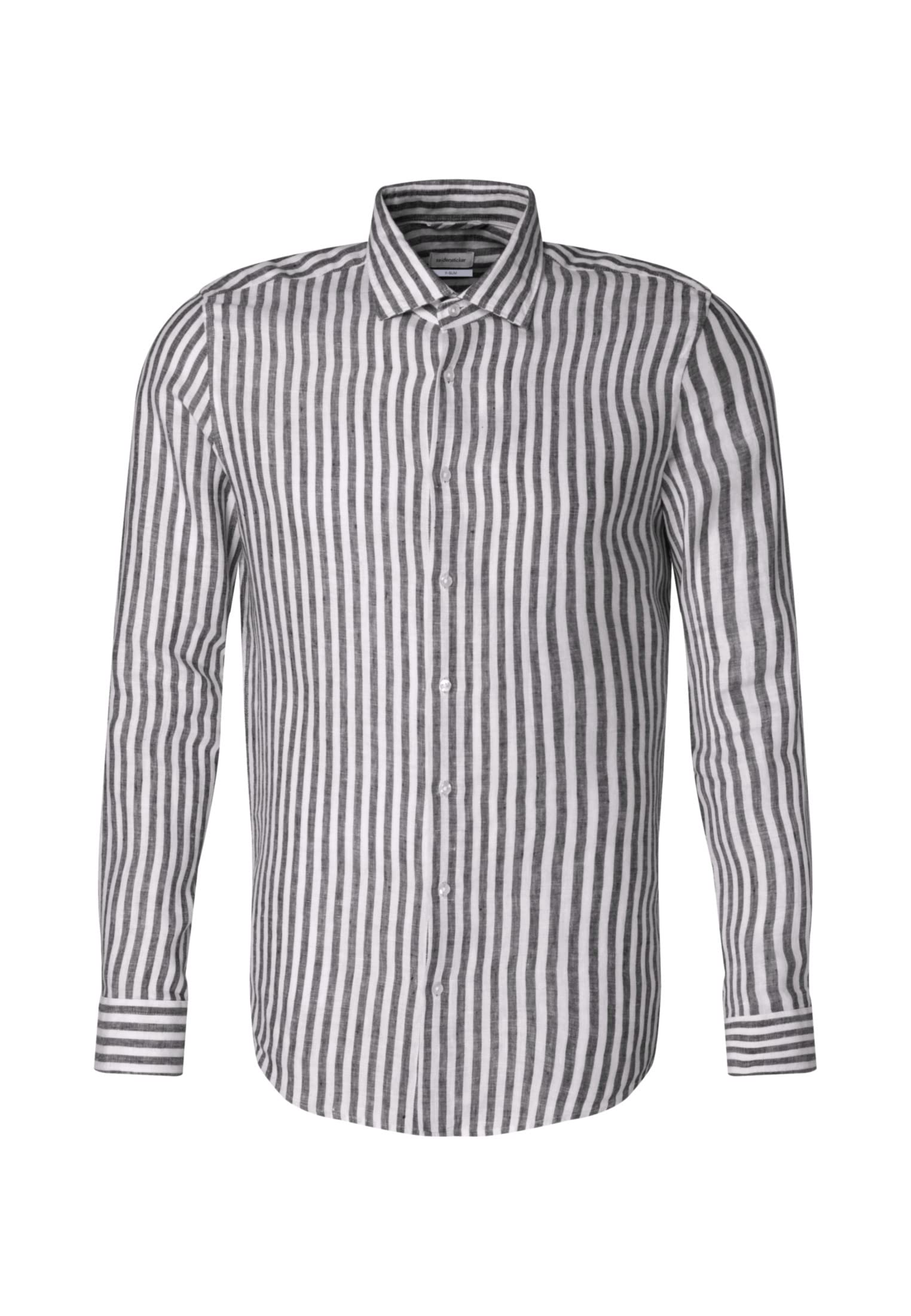 Seidensticker Men's Extra Slim Fit Long Sleeve Shirt, Blue, 17