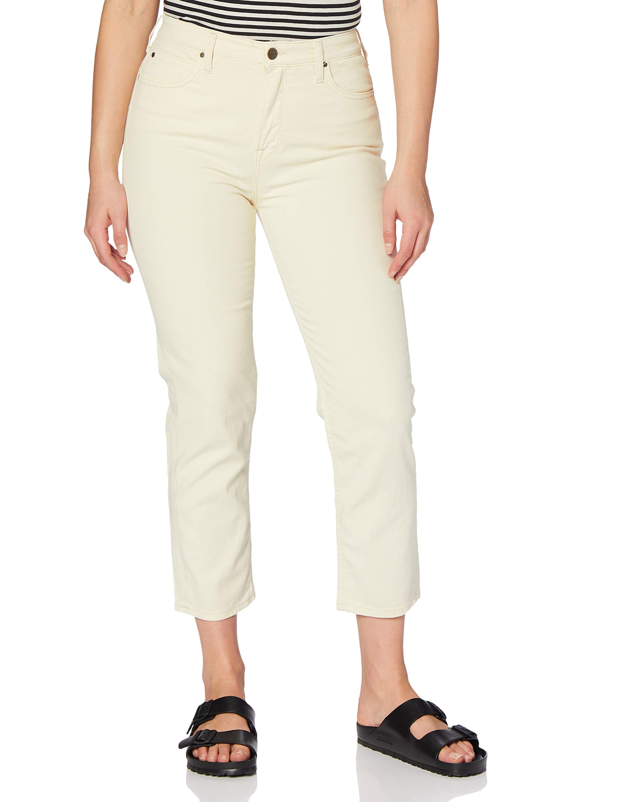 Lee Women's Carol Jeans, Ecru, 26/35