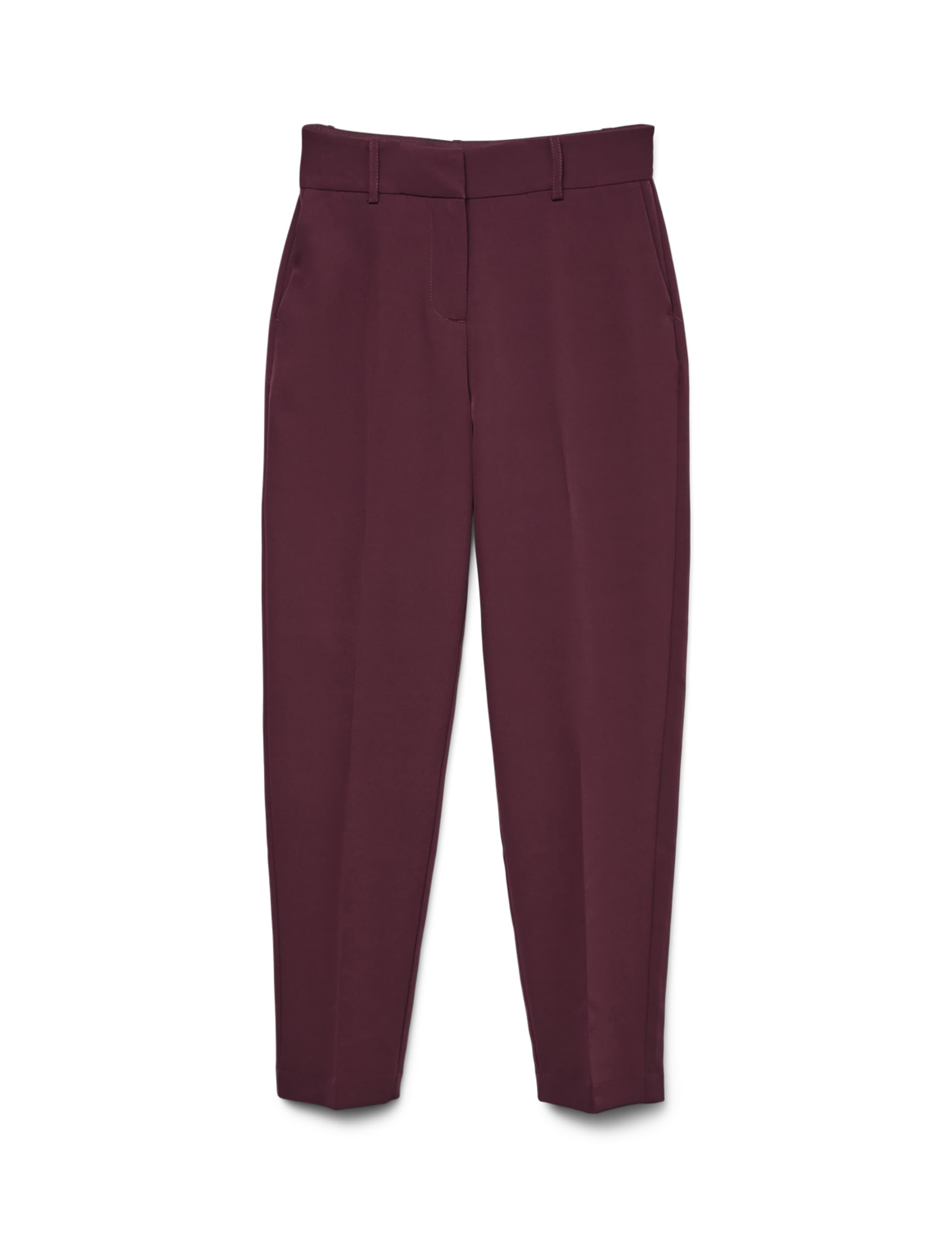VERO MODA Vmgloria Mw Tapered Pant Noos, Winetasting, 40W x 30L