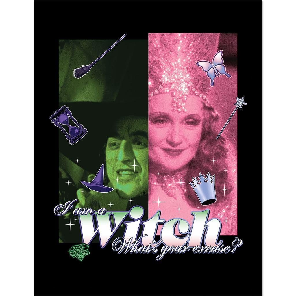 Pyramid International The Wizard Of Oz (I Am A Witch) Collector Print (Framed) 30cm x 40cm, One Size