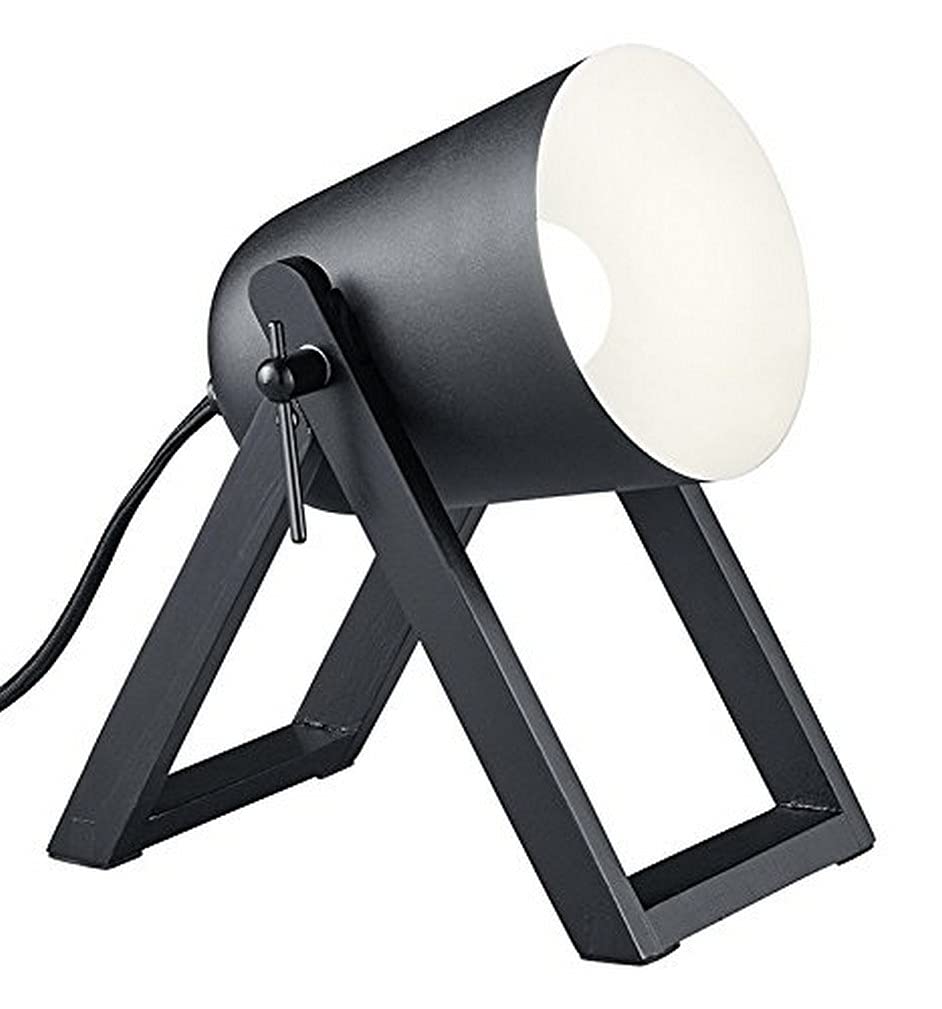 Trio MARC - Tafellamp - H 12,5 cm - Mat zwart