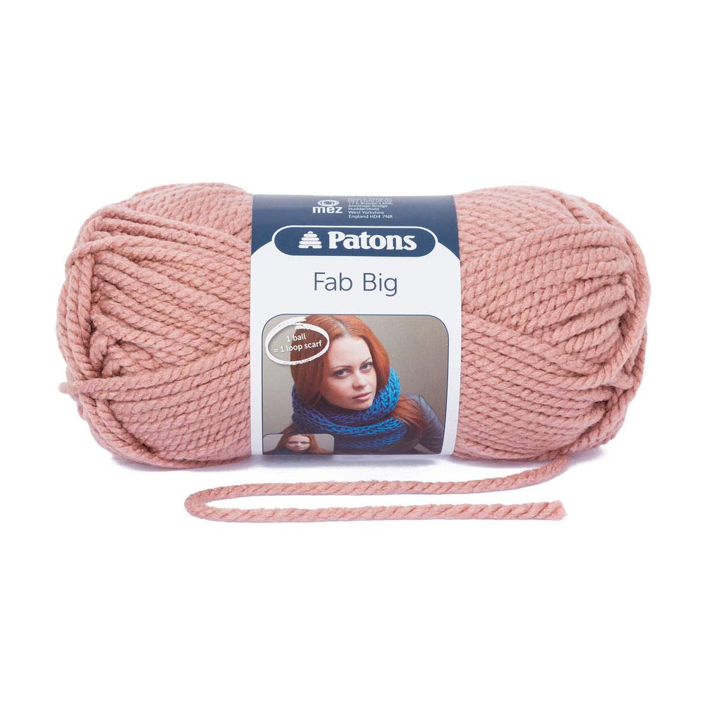 Patons Fab Big, Blush Heather (134), 200g
