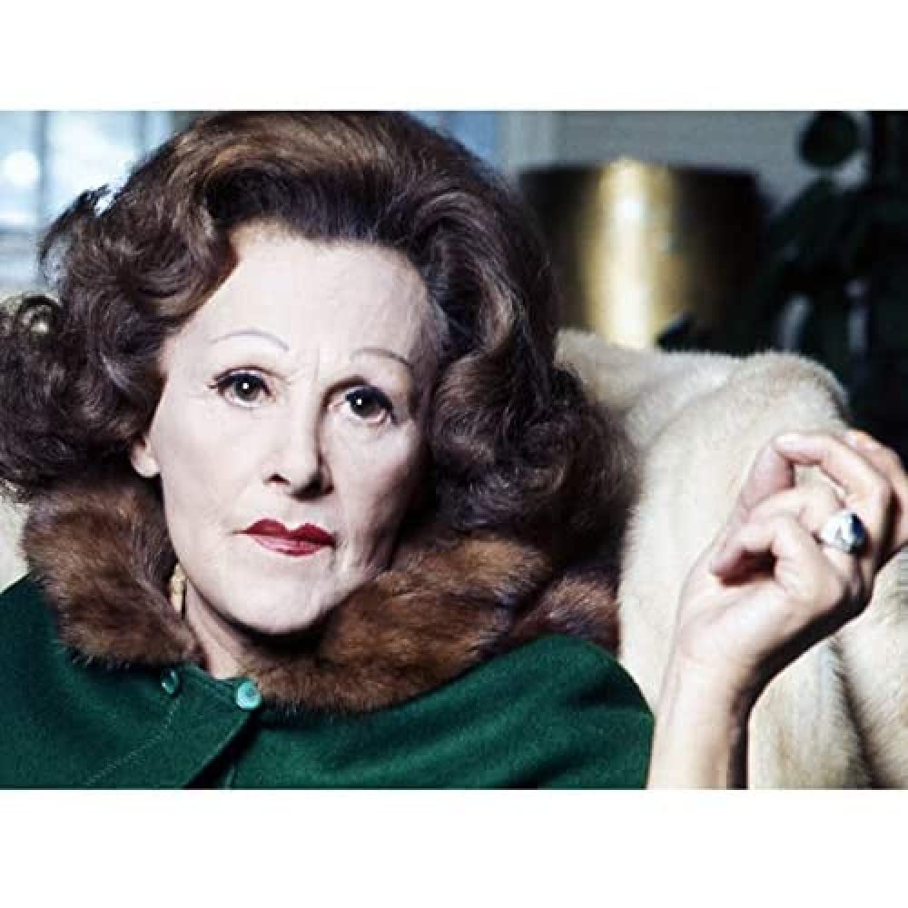 Artery8 Warren Portrait Chef Fanny Cradock Photo Art Print Canvas Premium Wall Decor Poster Mural