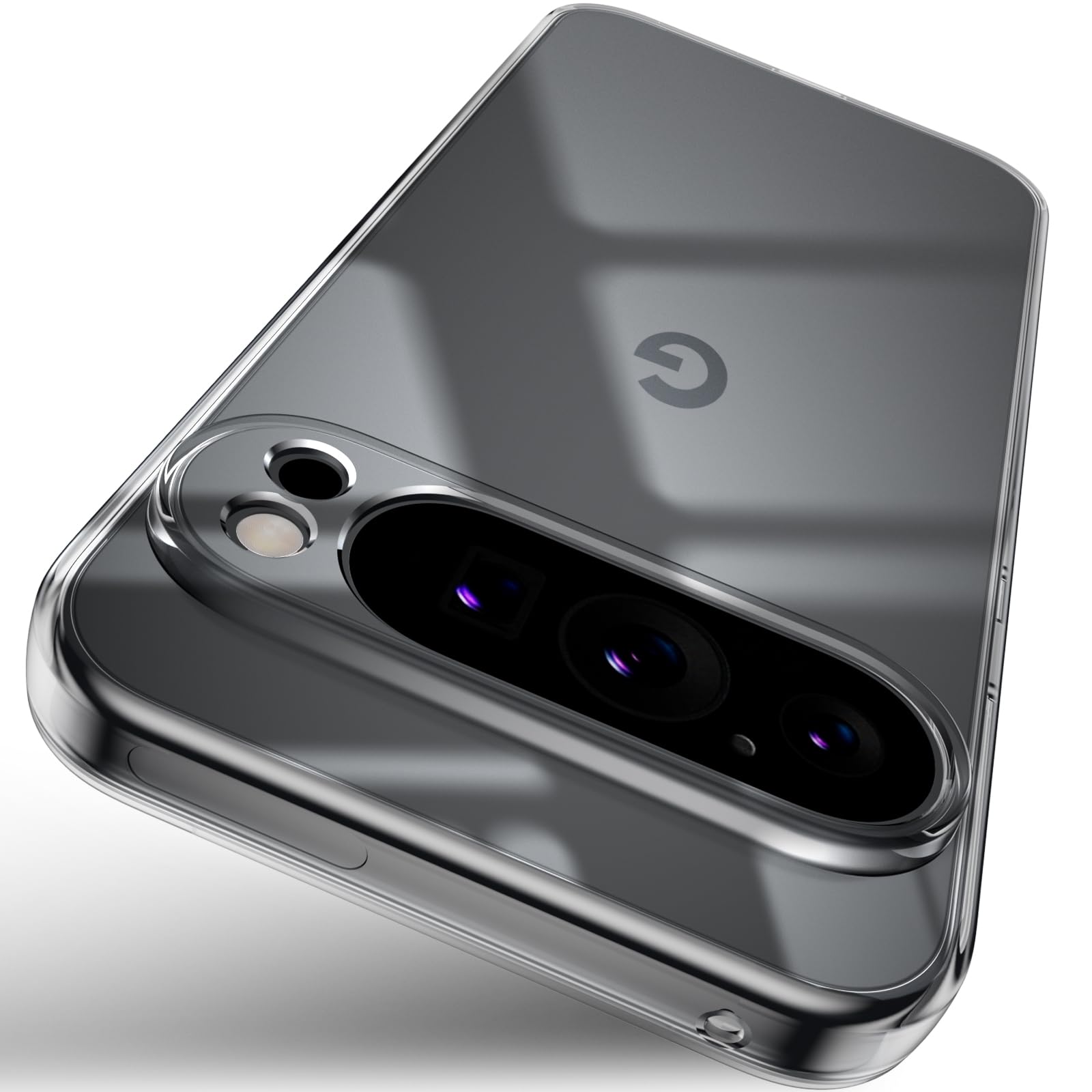 X-level for Google Pixel 9 Pro XL Case, [Oxygen Series] Crystal Clear Soft TPU Bumper Cover, Ultra Thin Anti-Scratch Clear Back Compatible with Pixel 9 Pro XL, Transparent