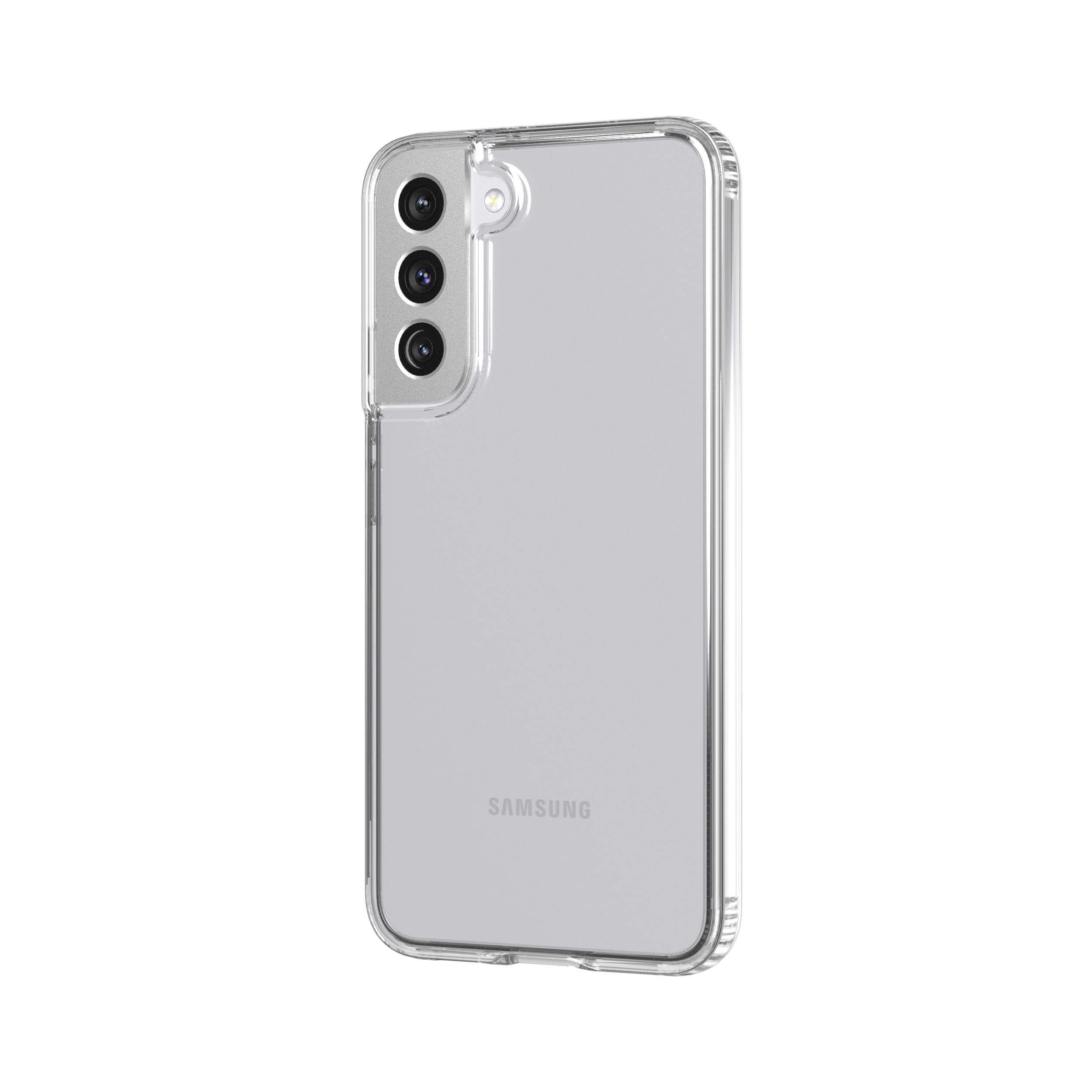 Tech21 Evo Clear for Samsung Galaxy S22 Plus – Clear and Protective Phone Case with 12ft Multi-Drop Protection