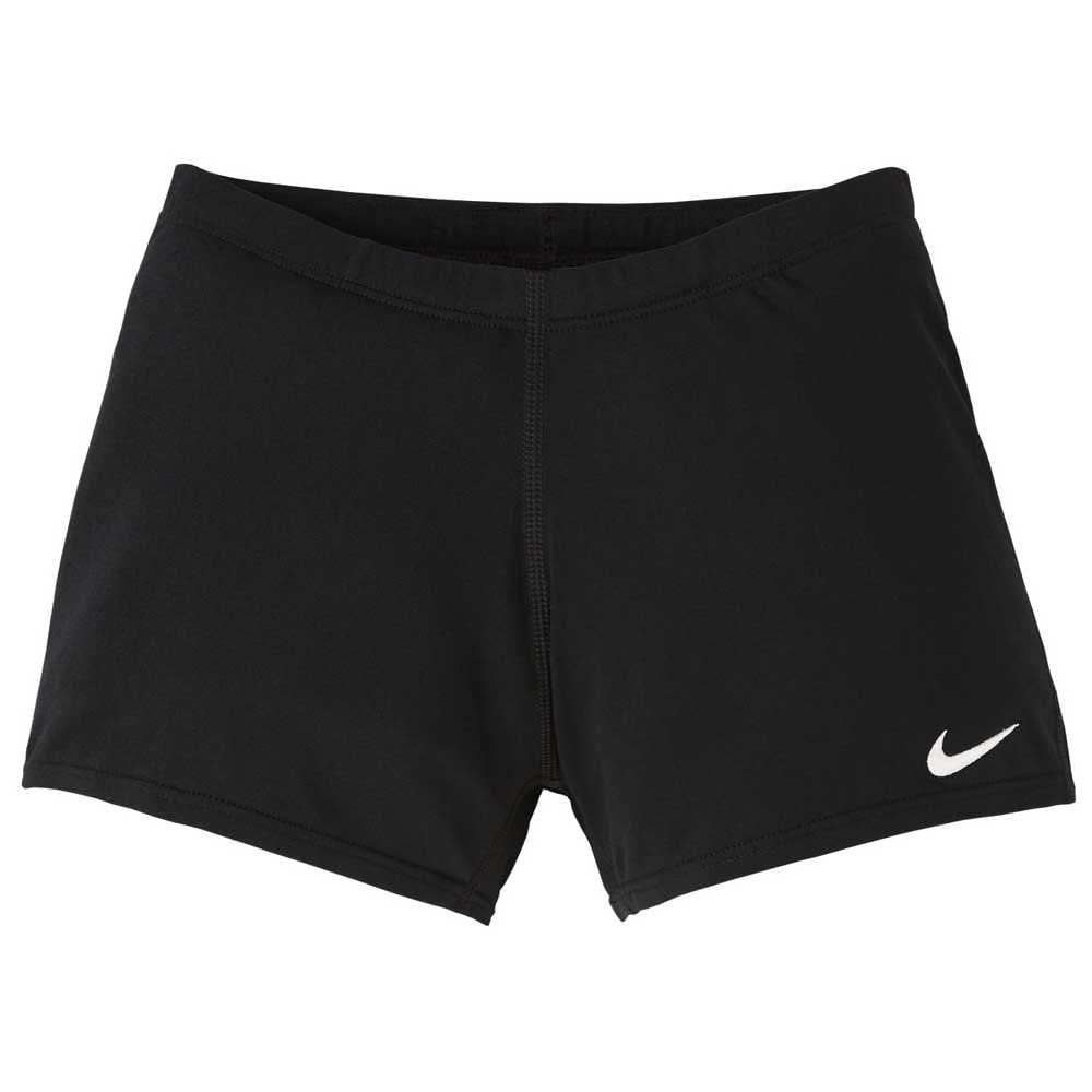 NIKE Boys Square Leg Swim Briefs, Black, XS EU