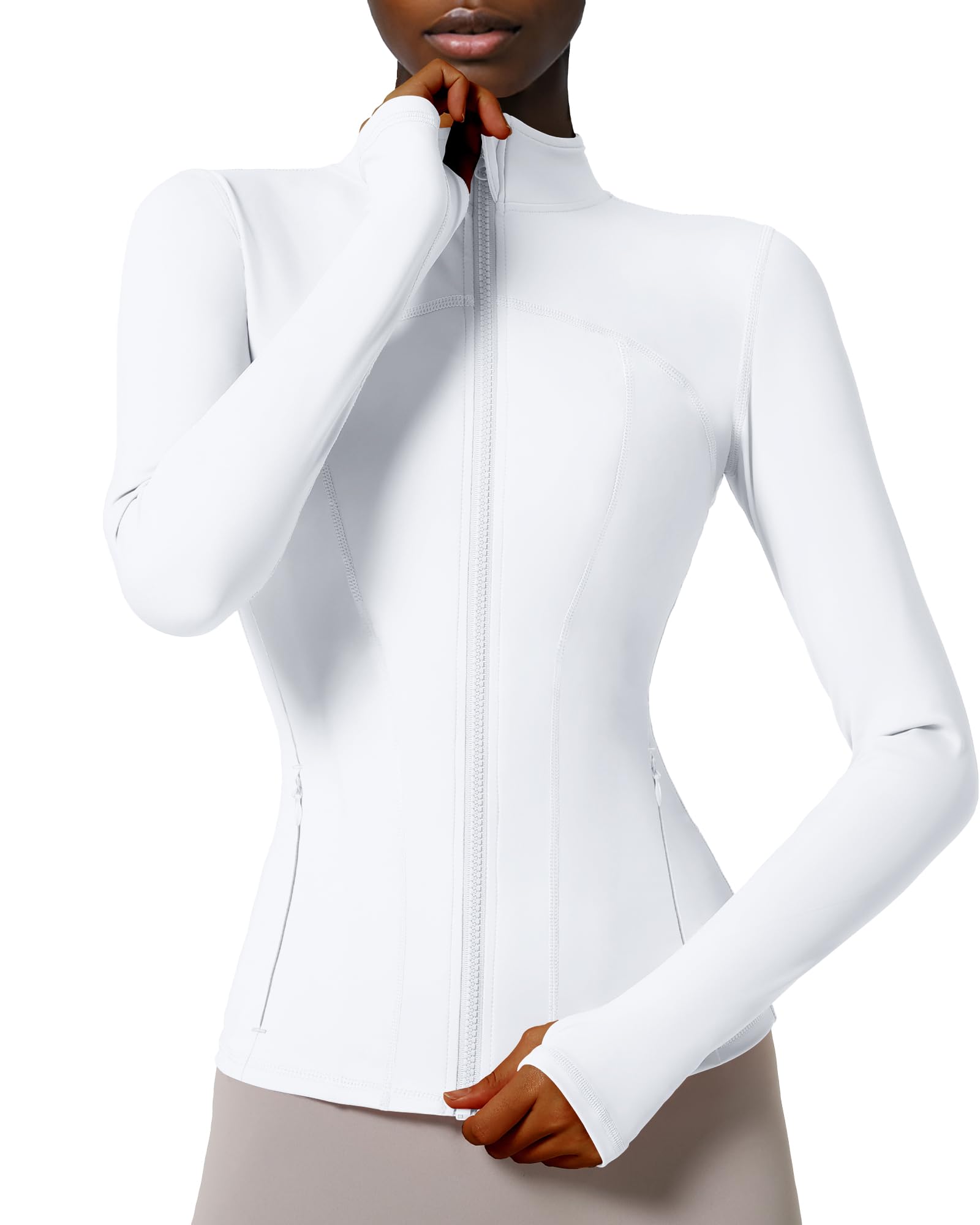 The brand ''Locachy'' is designed with simplicity, relaxing and comfortable, focus on providing more quality apparel. Size Chart for Women's Slim Fit Full Zip Athletic Running Sports Workout Jacket with Pocket XS-Bust: 29.92'' Sleeve: 22.83'' Length: 20.07'' S--Bust: 31.49'' Sleeve: 23.62'' Length: 20.86'' M-Bust: 33.07'' Sleeve: 24.41'' Length: 21.65'' L--Bust: 35.43'' Sleeve: 25.19'' Length: 22.44'' Because of personal measurement habits or different tools used, there may be a reasonable error