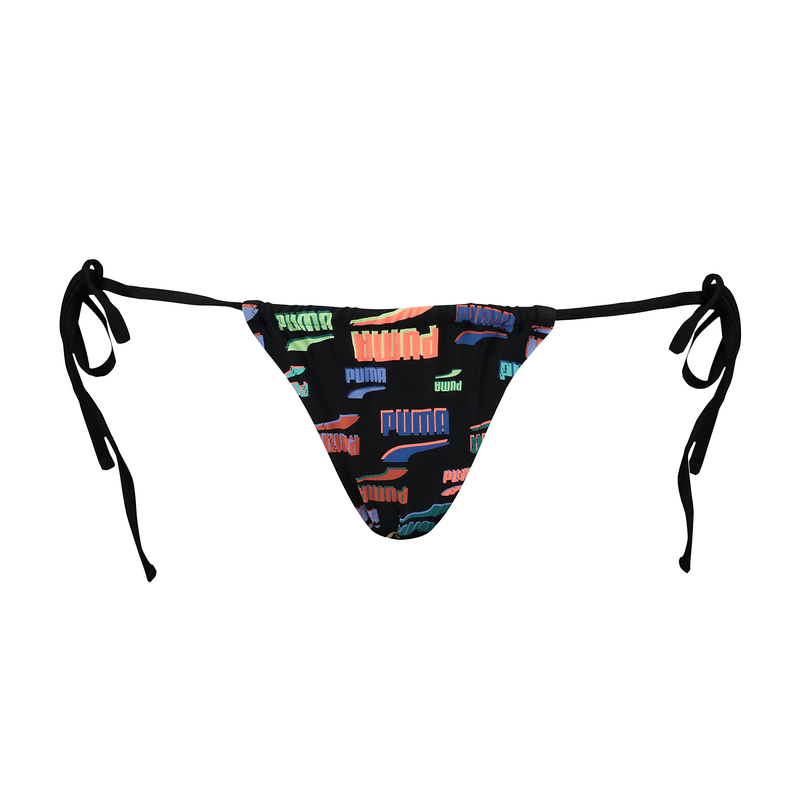 PUMA Women's Tie Side, Black Combo, S