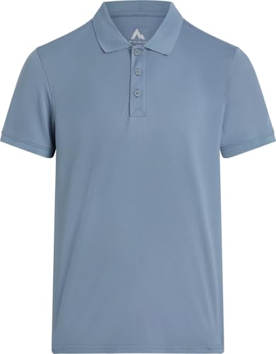 Mckinley Men's Lango Polo Shirt, Blue Dark, S