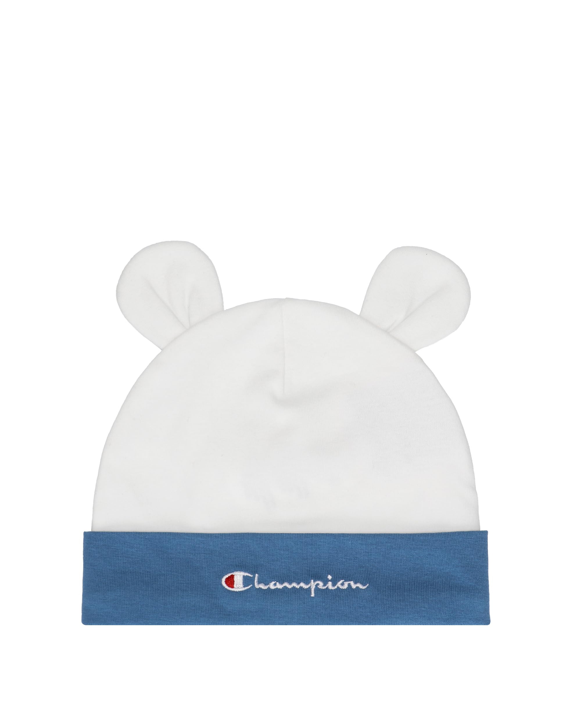 Champion Baby Junior Caps (806039) -Stretch Jersey 3p Newborn Beanie, Blue (BS501), One Size