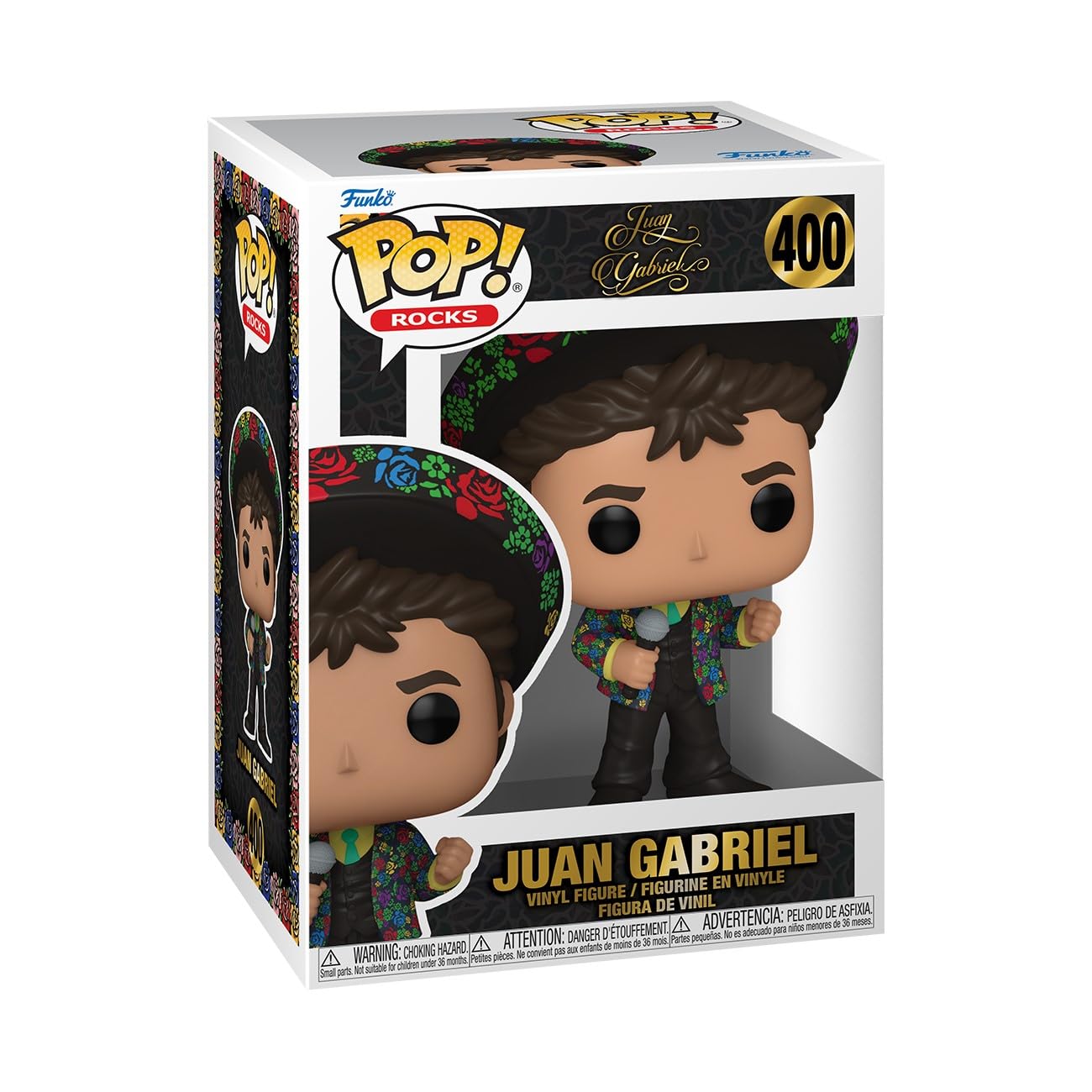 Funko Pop! Rocks: Juan Gabriel - (Floral Mariachi) - Collectable Vinyl Figure - Gift Idea - Official Merchandise - Toys for Kids & Adults - Music Fans - Model Figure for Collectors and Display