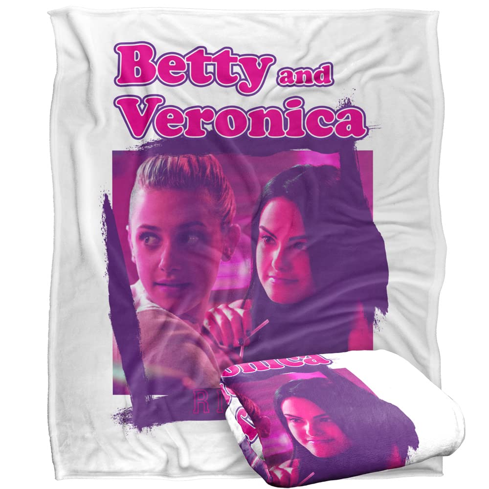 RIVERDALE Betty and Veronica Officially Licensed Silky Touch Super Soft Throw Blanket 152 x 127 cm