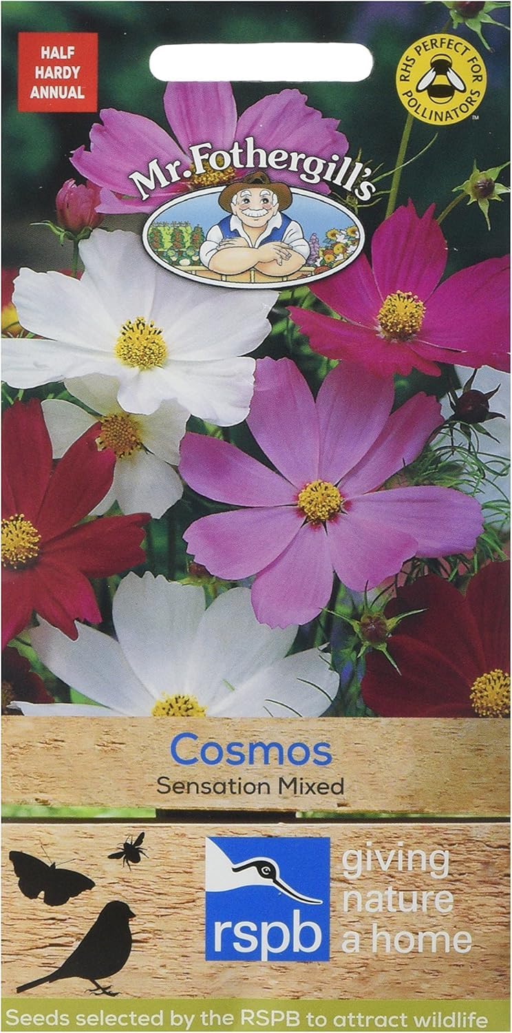Mr Fothergill’s Cosmos Flower Seeds, Sensation Mixed