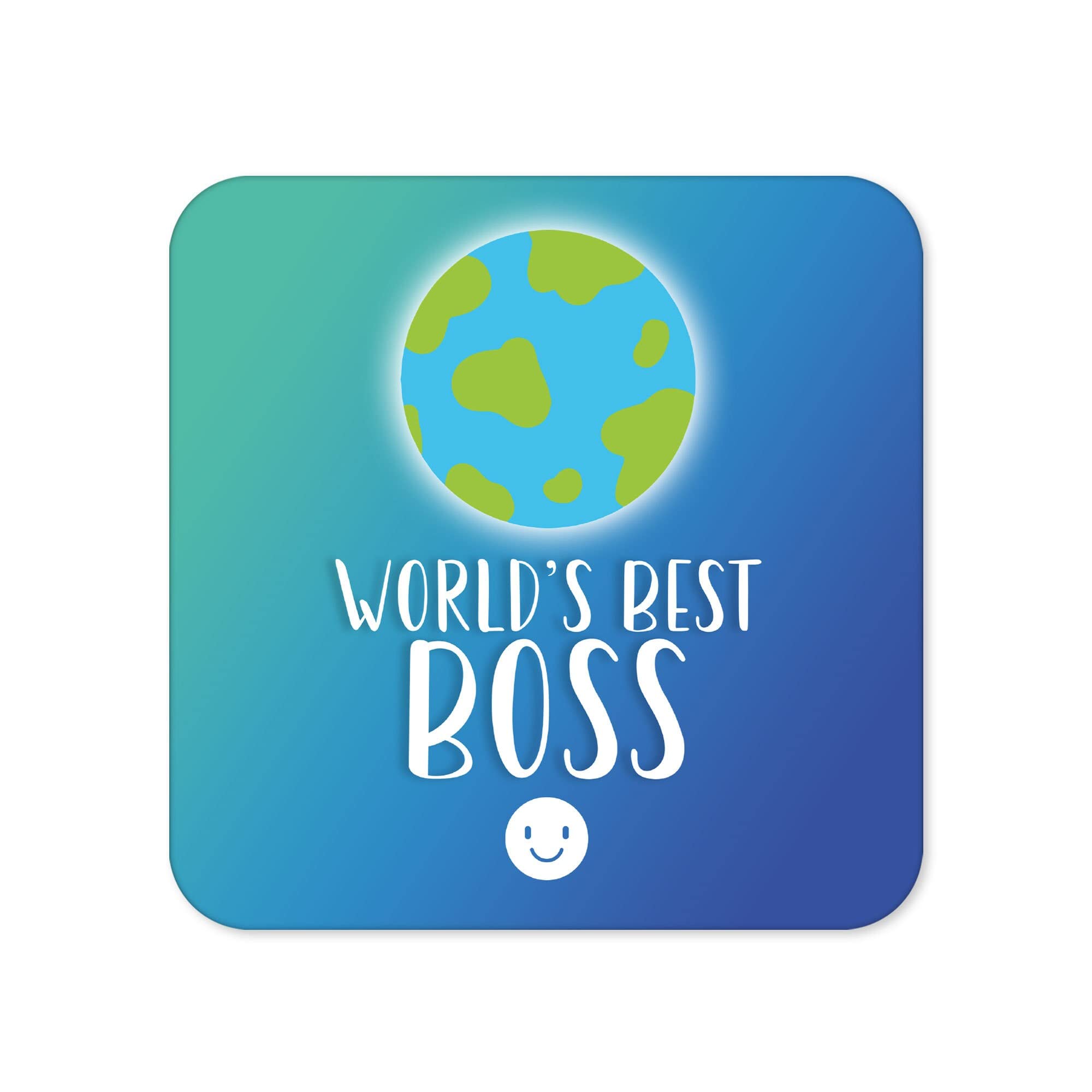 Funny Drinks Coaster | Novelty Office Mug Coasters | Praise Boss Beer Mat | Sarcastic Home Accessory | Silly Prank Joke Coffee - CC64