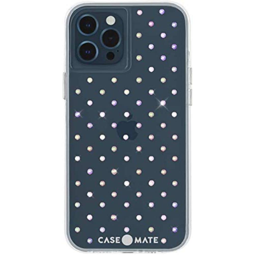 CASE-MATE iPhone 12 Pro Max Iridescent Gems with Micropel