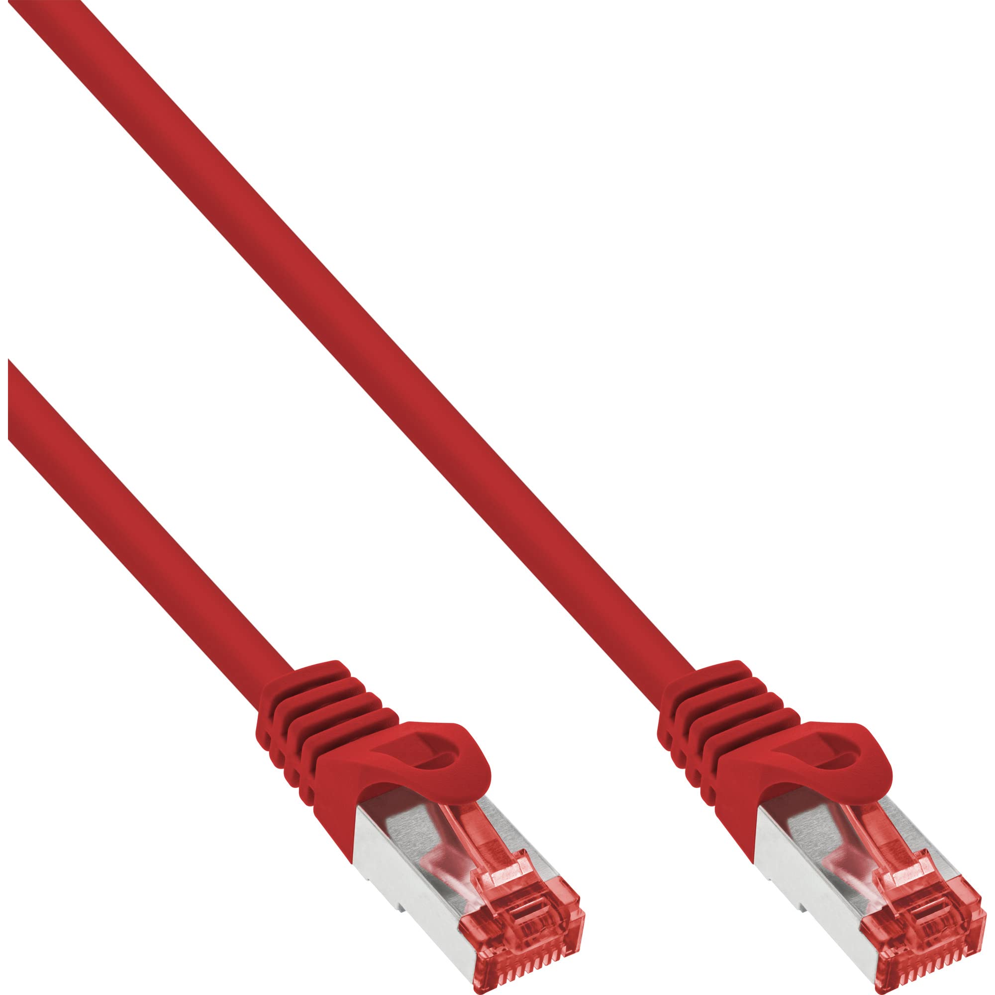 InLine 76133R S/FTP CCA Patch Cable 250 MHz PVC Cable – Red