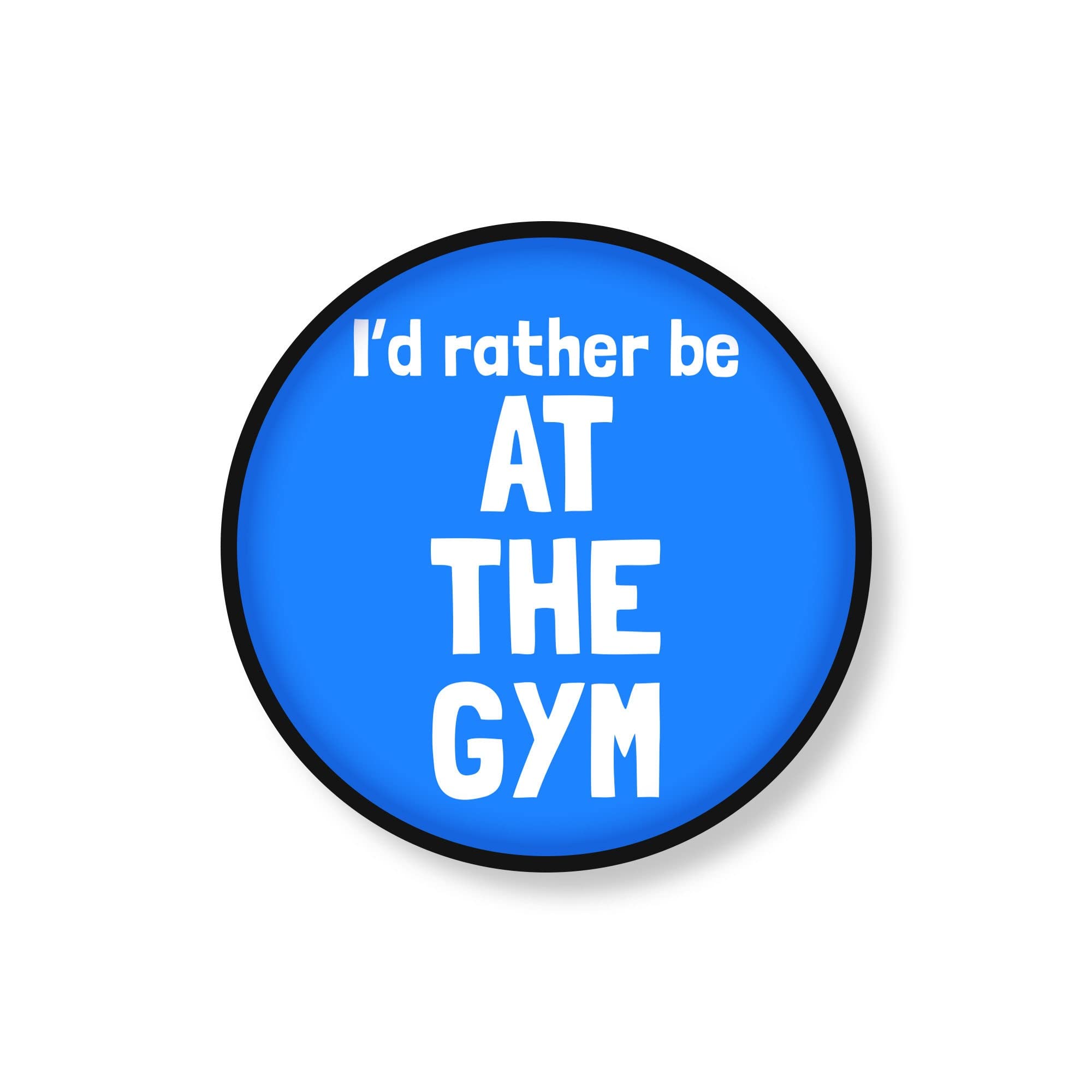 Funny Novelty Phone Grip | Phone Holder Phone Accessories | at The Gym | Funny Quote Birthday Mobile Accessory | PS52