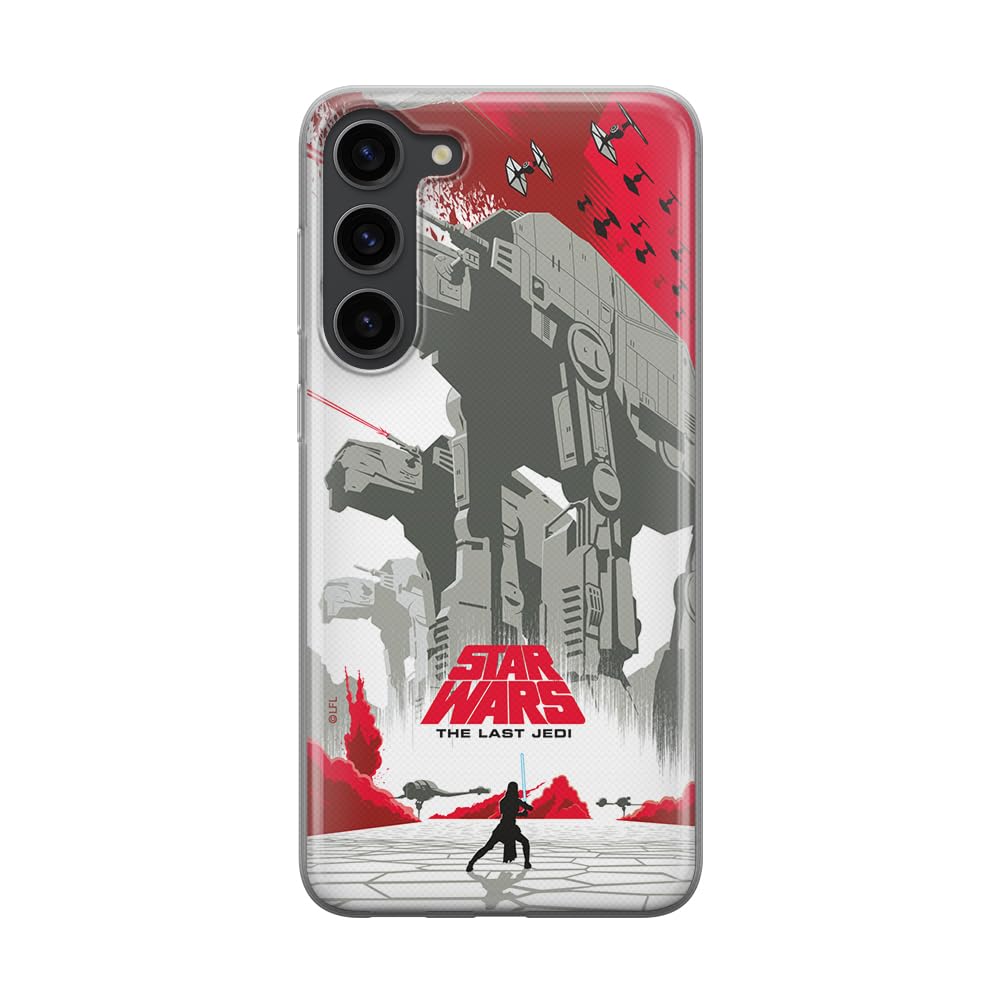 ERT GROUP mobile phone case for Samsung S23 PLUS original and officially Licensed Star Wars pattern 025 optimally adapted to the shape of the mobile phone, case made of TPU