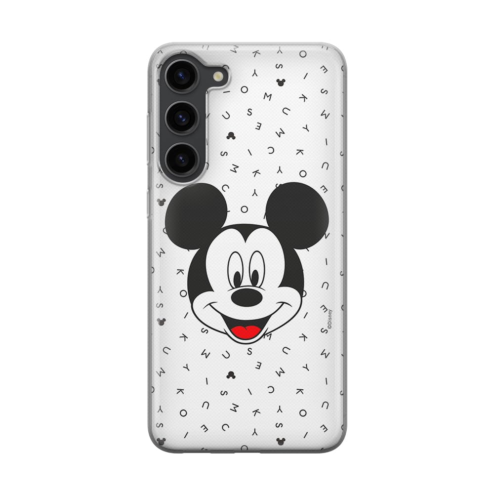 ERT GROUP mobile phone case for Samsung S23 PLUS original and officially Licensed Disney pattern Mickey 020 optimally adapted to the shape of the mobile phone, case made of TPU
