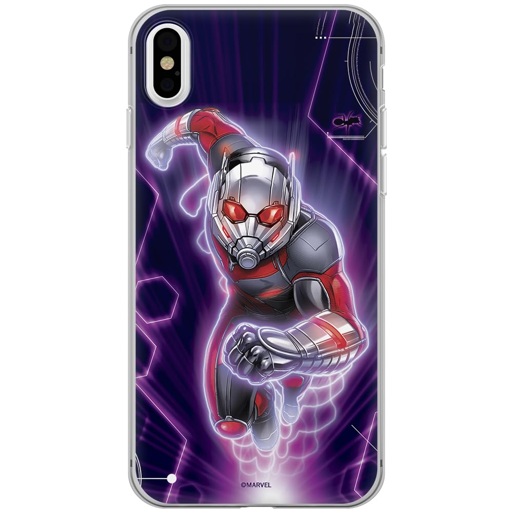 ERT GROUP mobile phone case for Apple Iphone X/XS original and officially Licensed Marvel pattern Ant Man 001 optimally adapted to the shape of the mobile phone, case made of TPU