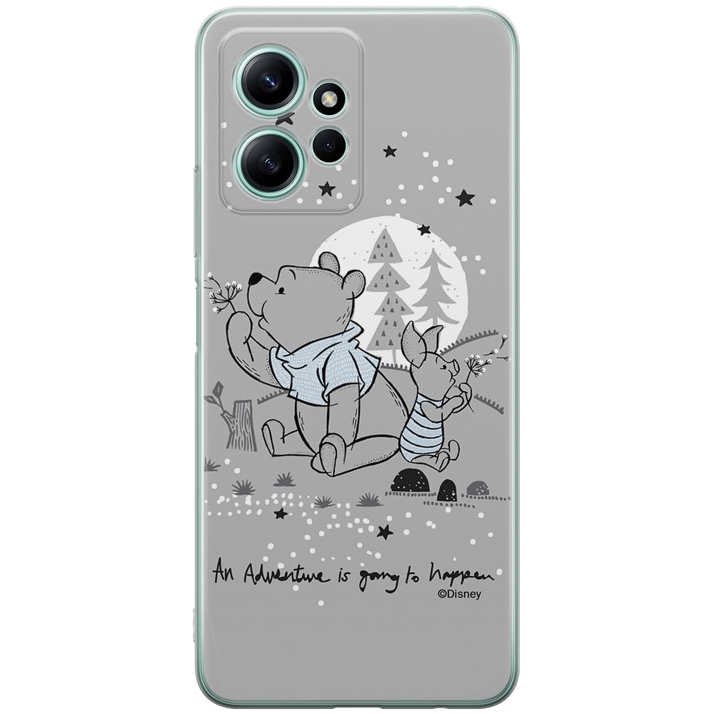 ERT GROUP mobile phone case for Xiaomi REDMI NOTE 12 4G original and officially Licensed Disney pattern Winnie the Pooh & Friends 008 adapted to the shape of the mobile phone, case made of TPU