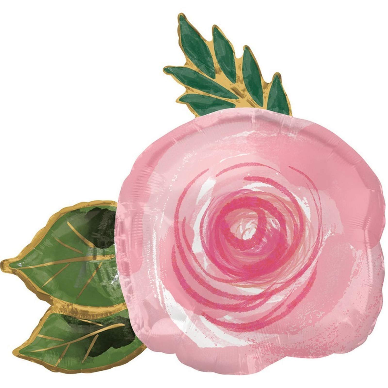 Amscan 3848301 S/Shape: Bright Florals