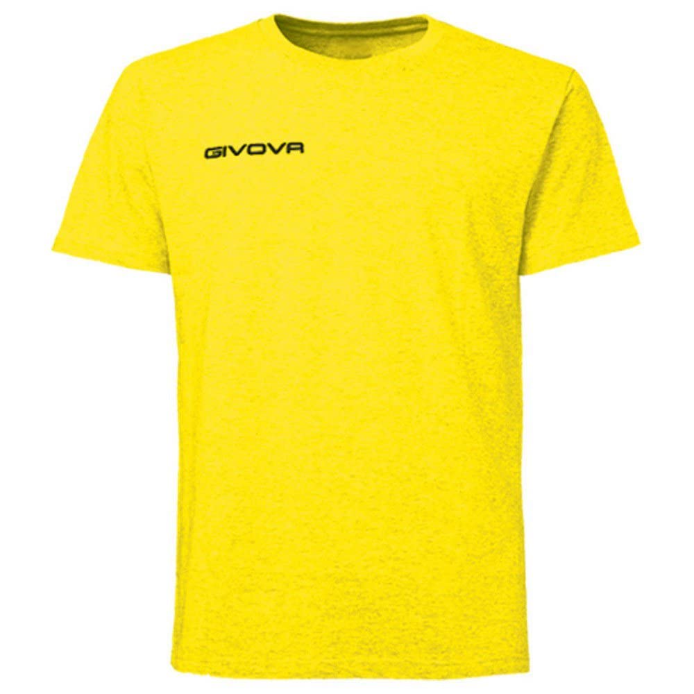 Givova FRESH COTTON T-SHIRT YELLOW Size XS