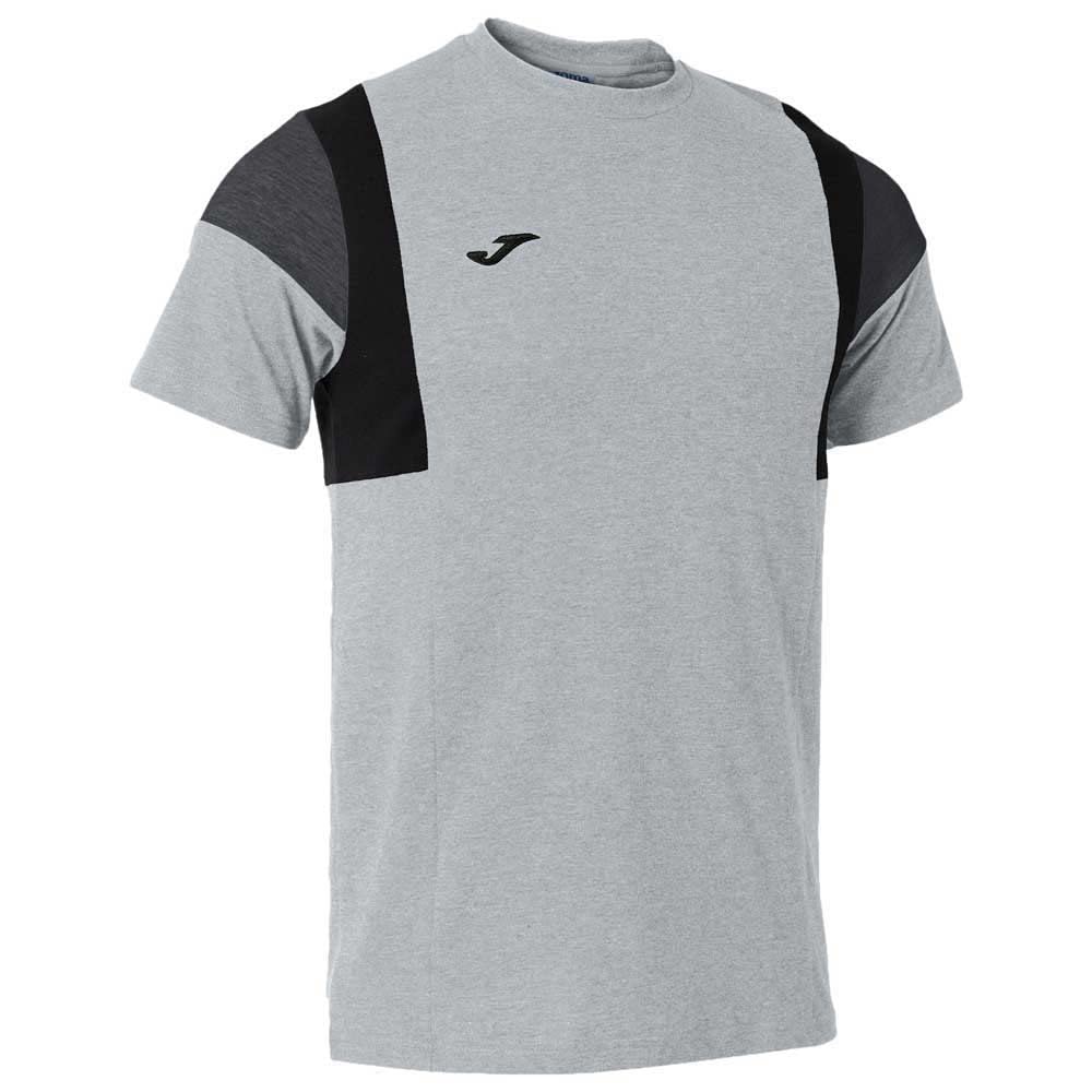 Joma T-Shirt Brand Model Short Sleeve Comfort III Grey Melange