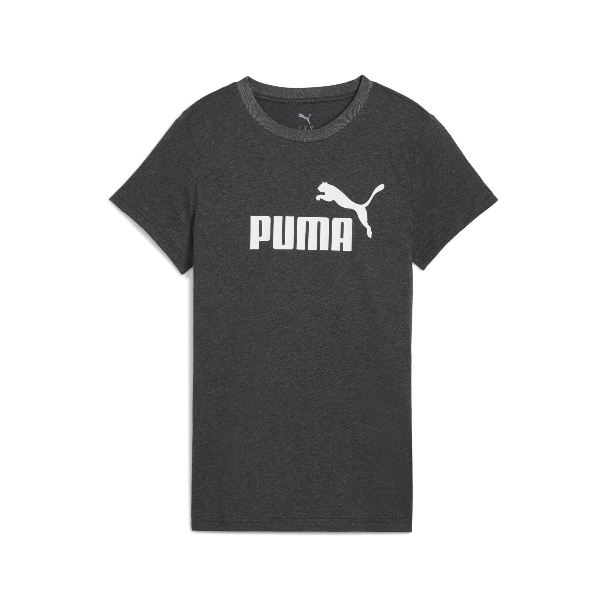PUMA ESS No. 1 Logo Tee Dark Gray Heather