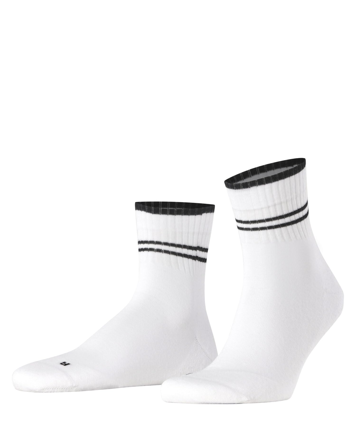 FALKE Unisex Run U Sso Cotton Functional Yarn Plain 1 Pair Socks, White Off-White 2030, 9.5-10.5