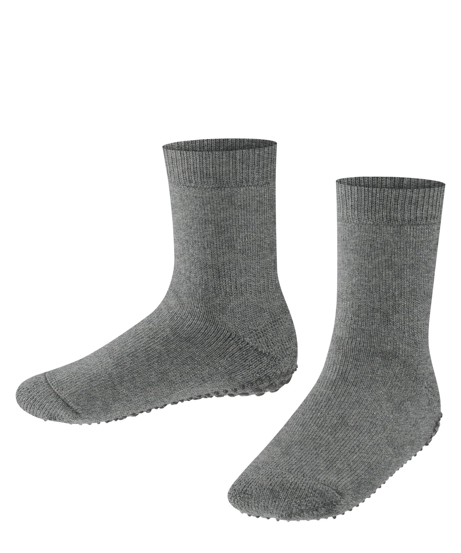 FALKE Catspads K Hp Cotton Wool Grips On Sole 1 Pair Grip socks, Grey Light Melange 3390, 5.5/8 UK