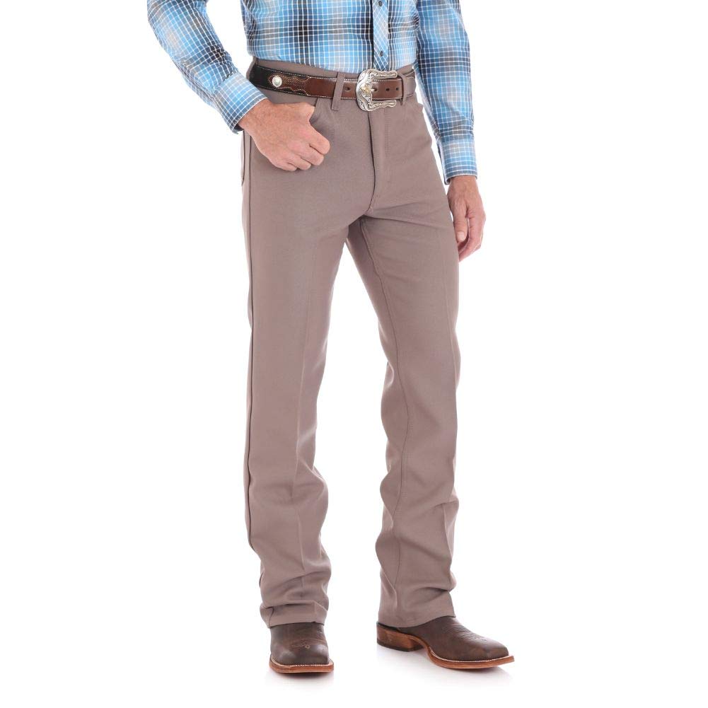 Wrangler Men's Wrancher Dress Jean, Birch, 34W / 34L