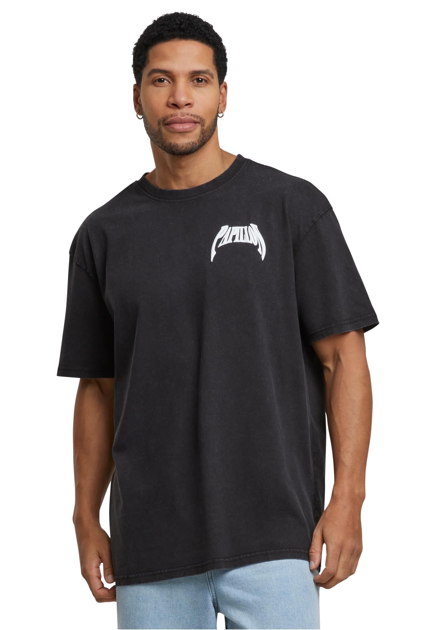 Mister Tee Men's Origami 2.0 Tee T-Shirt, Acid Black,