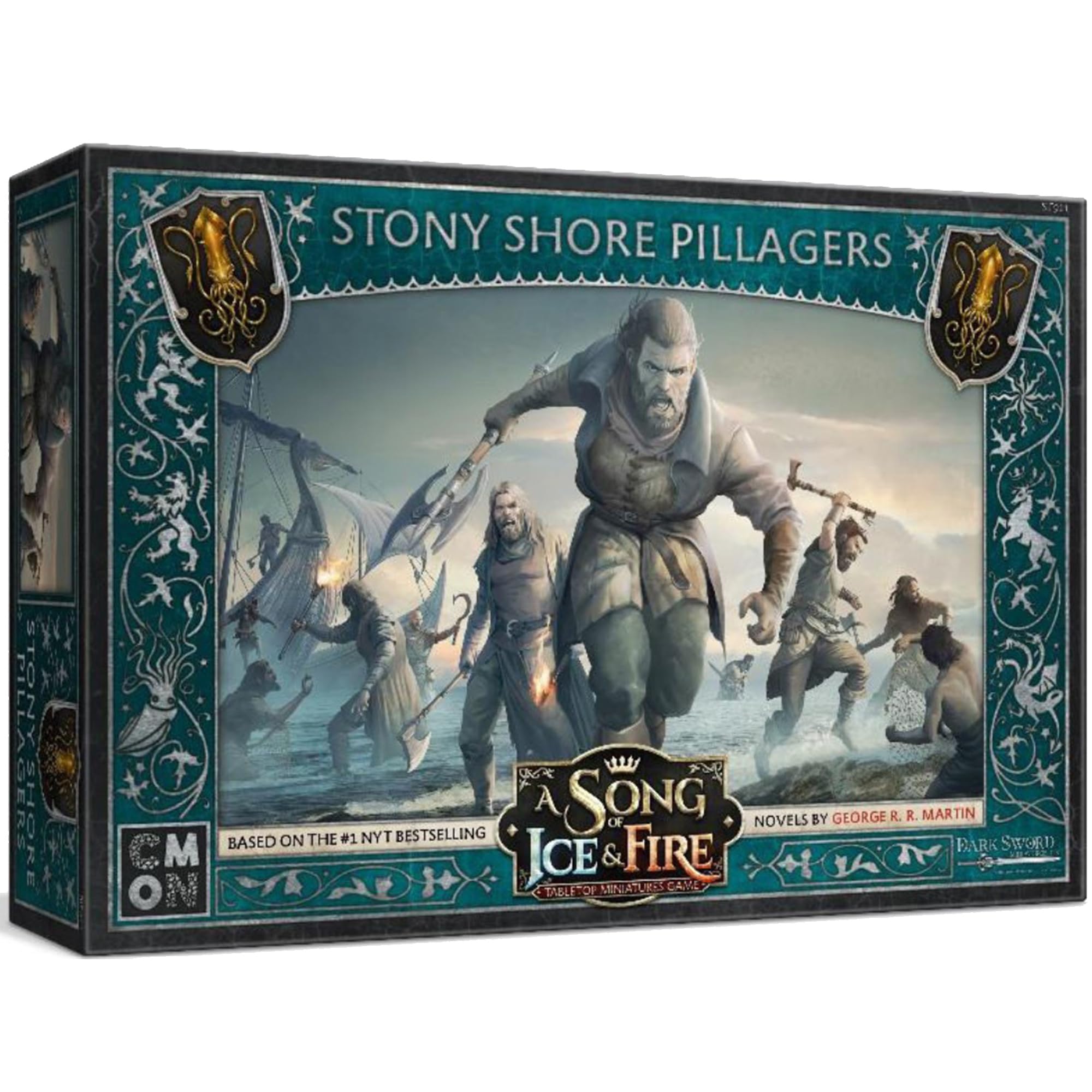CMON | A Song Of Ice & Fire: Stony Shore Pillagers | Miniatures Game | Ages 14+ | 2+ Players | 45-60 Minutes Playing Time