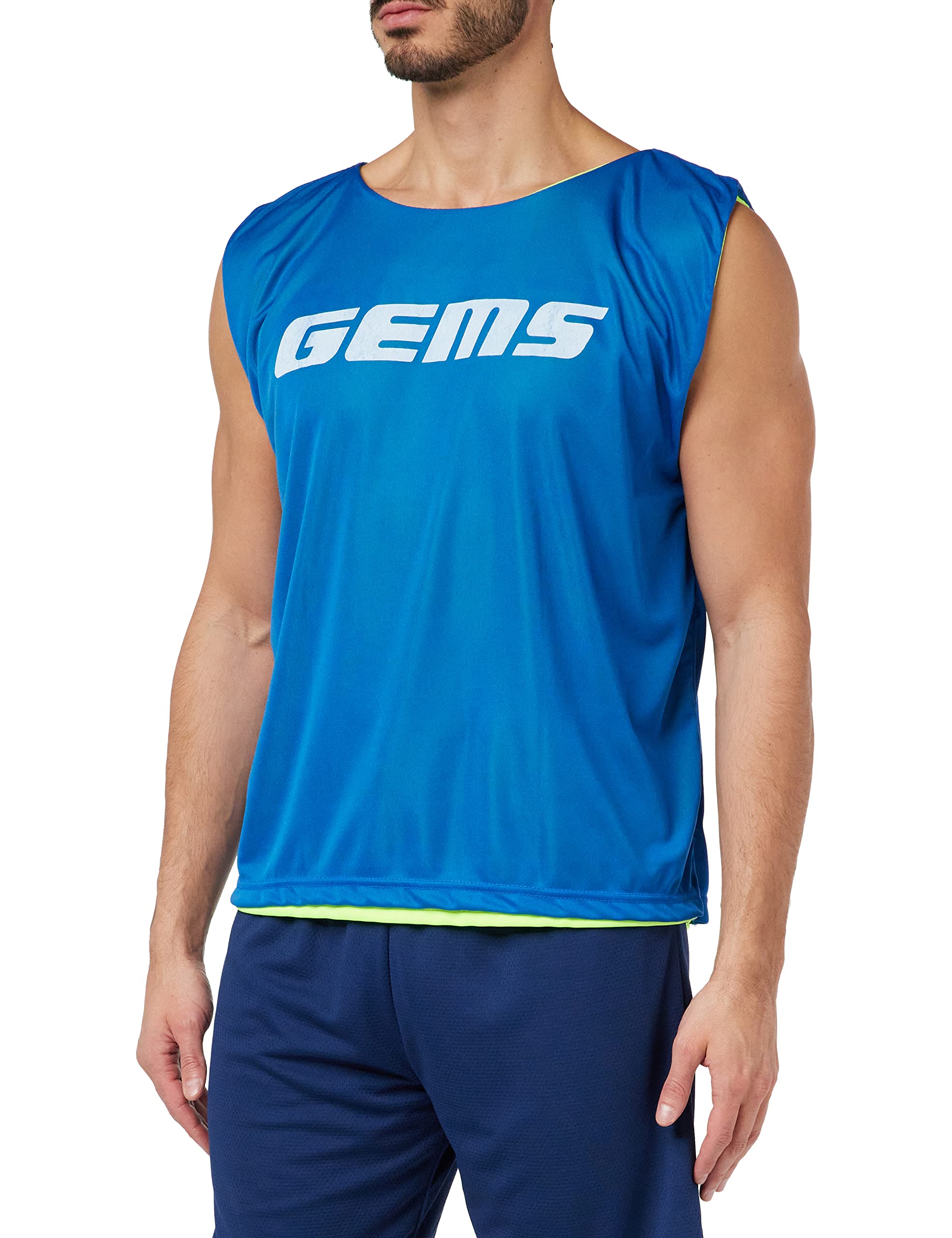 GEMS Casacca Twin-Conf. 10 pz Thermal Vest, Yellow/Blue, M