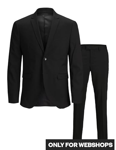 JACK&JONES JUNIOR Boy's Jprcosta Suit Jnr, black, 170 cm